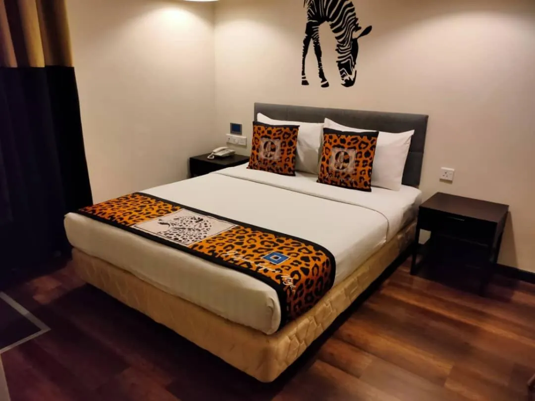 Bedroom, Bed in 9 Square Hotel - Subang