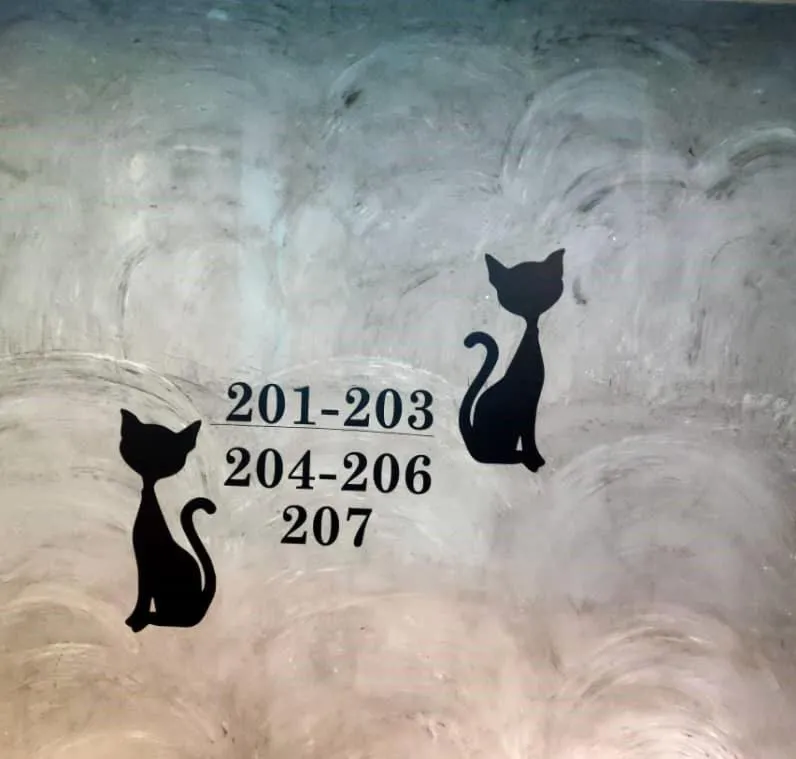 Decorative detail in 9 Square Hotel - Subang