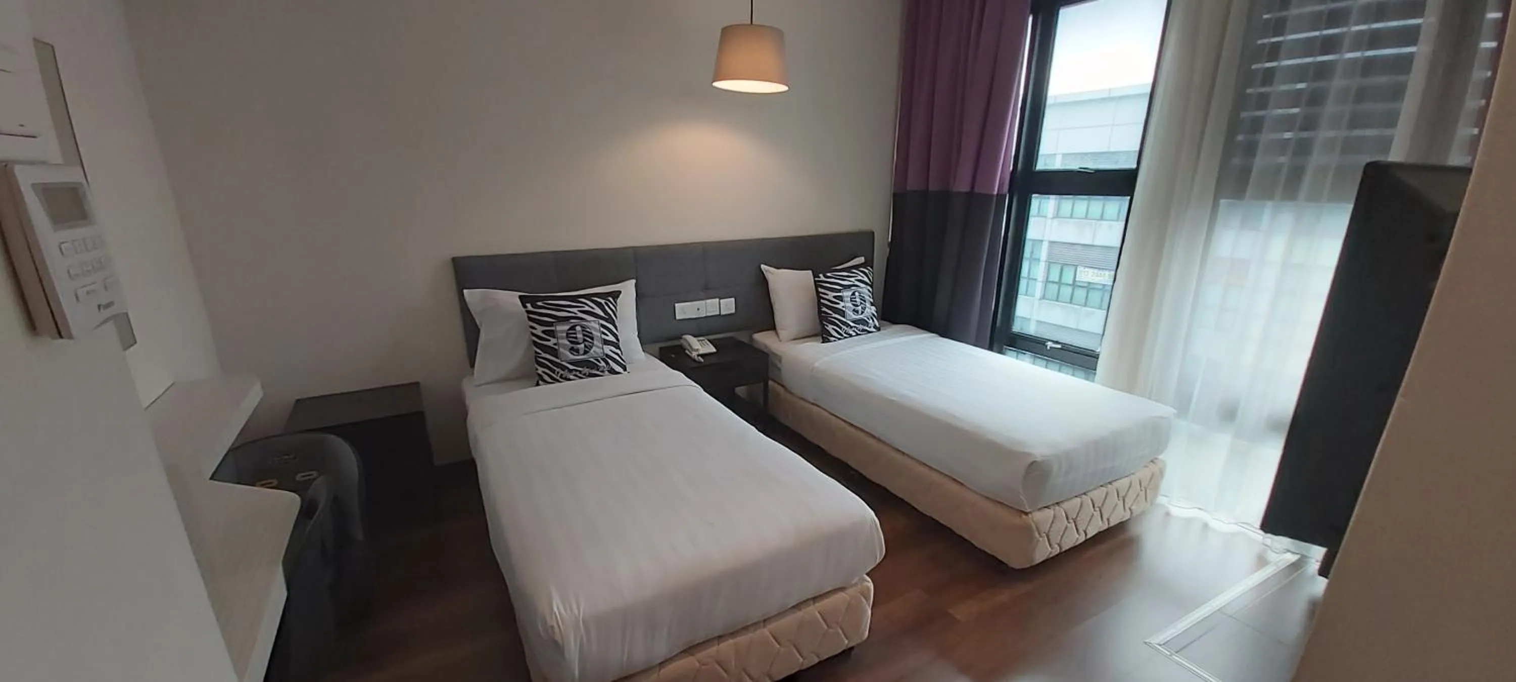 Bedroom, Bed in 9 Square Hotel - Subang