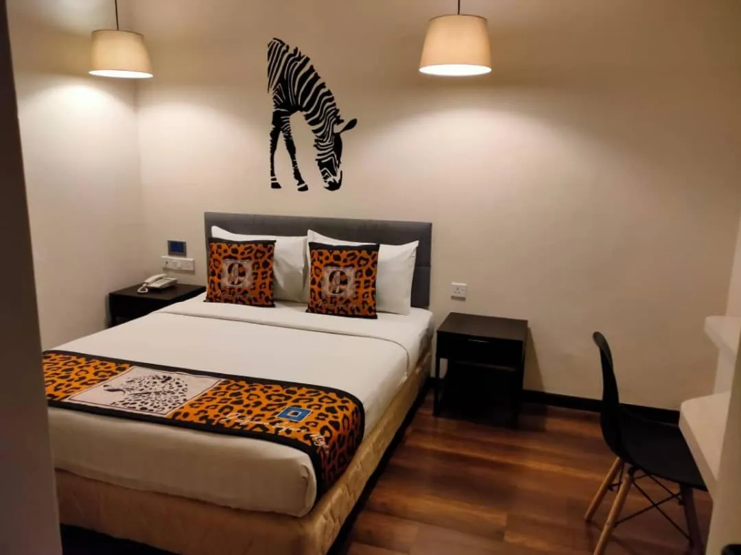 Bedroom, Bed in 9 Square Hotel - Subang