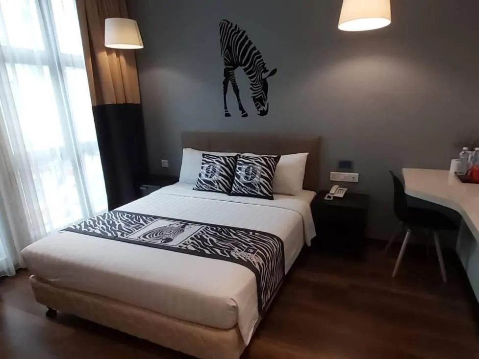 Bedroom, Bed in 9 Square Hotel - Subang