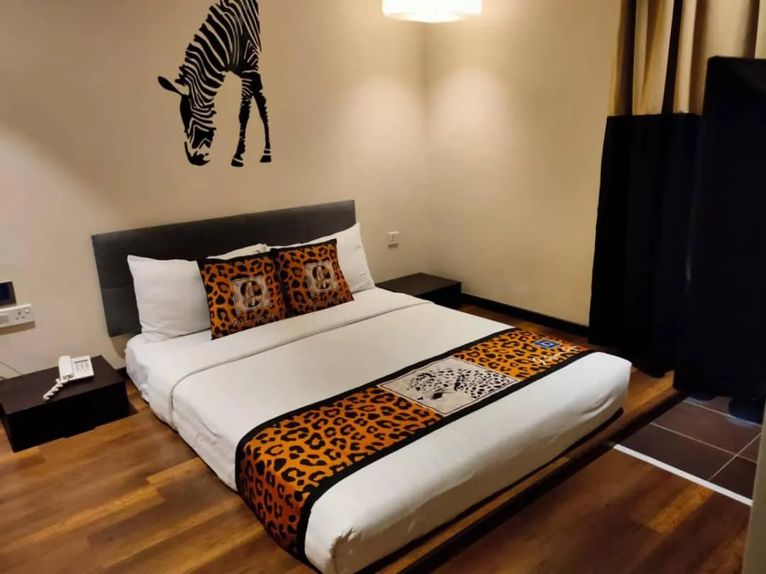 Bedroom, Bed in 9 Square Hotel - Subang