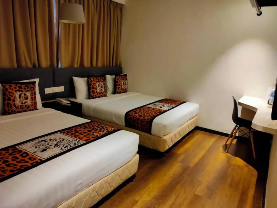 Bedroom, Bed in 9 Square Hotel - Subang