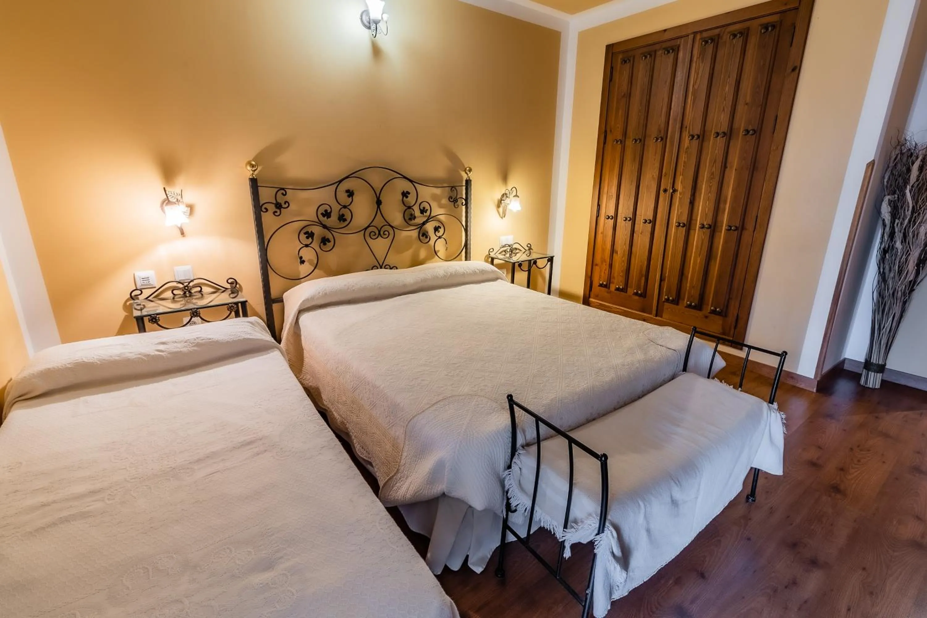 Bed in Hotel Rural El Labriego by Vivere Stays