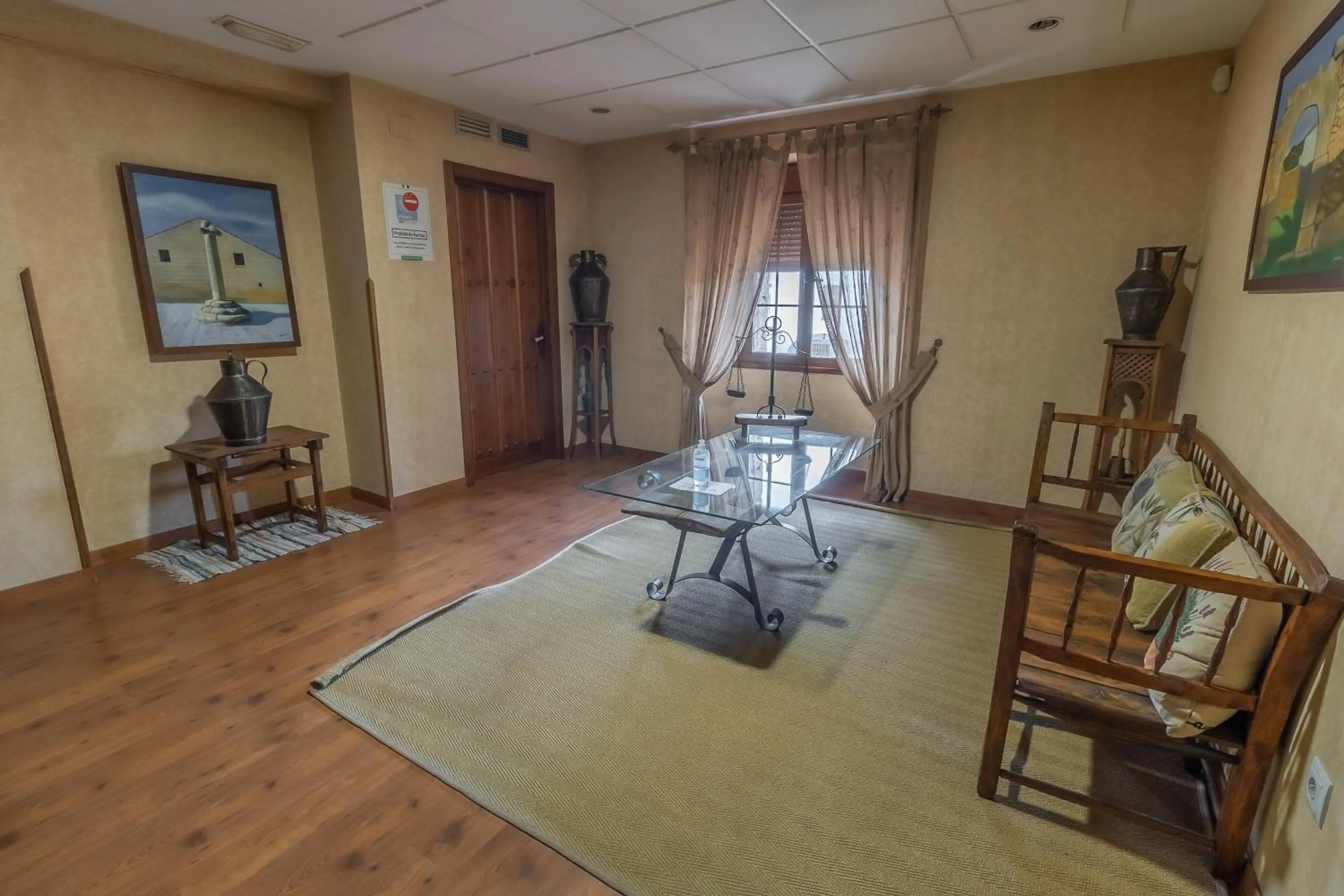 Living room in Hotel Rural El Labriego by Vivere Stays