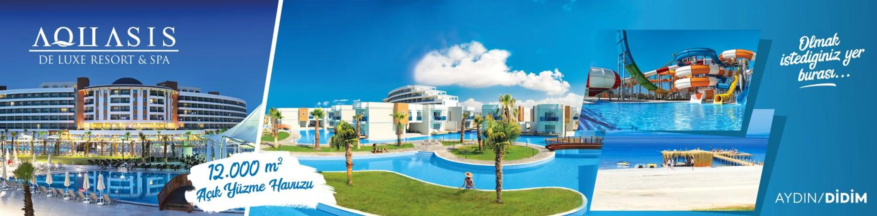 Pool view in Aquasis De Luxe Resort & SPA - Ultra All Inclusive