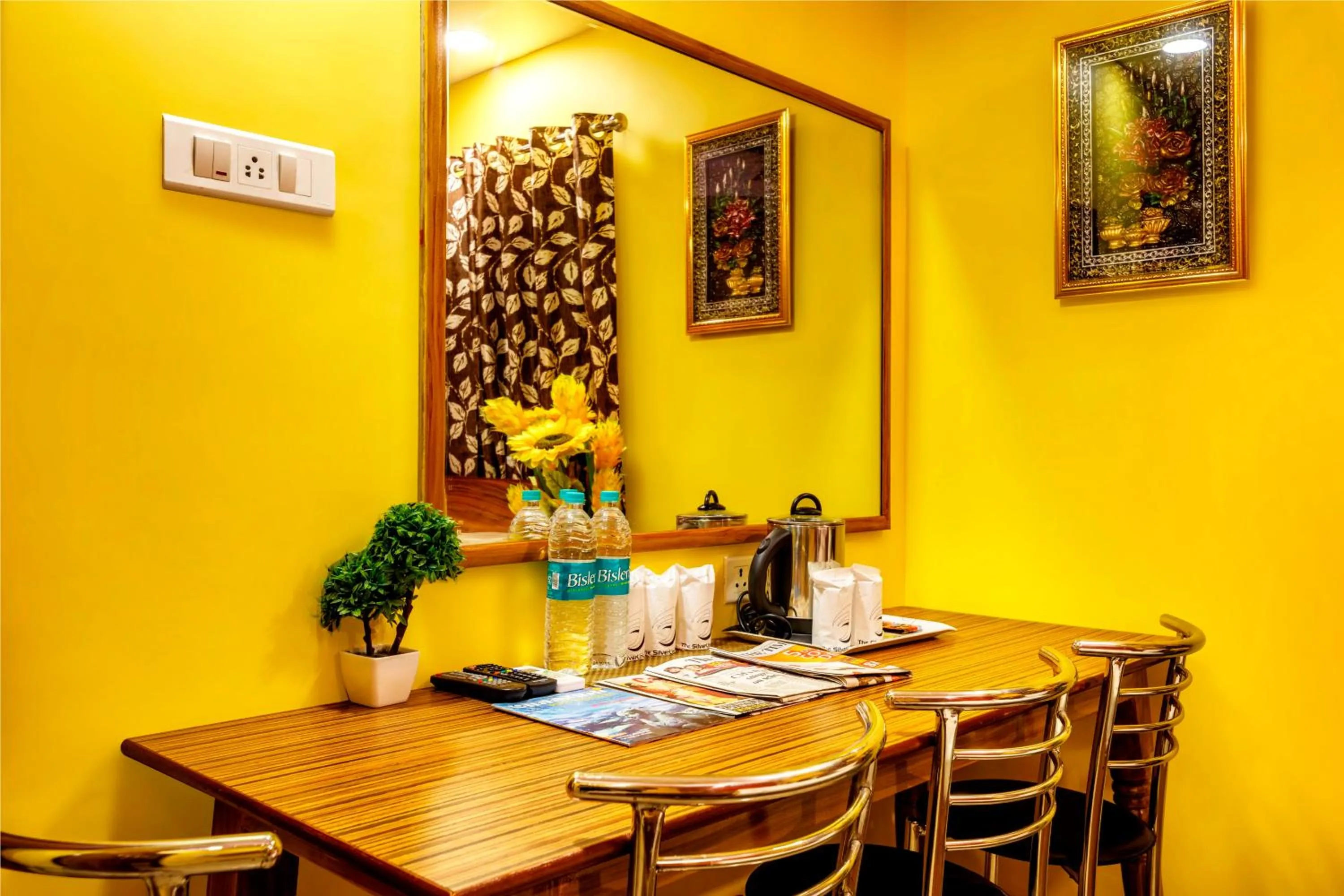 Dining area in The Silverline Hotel