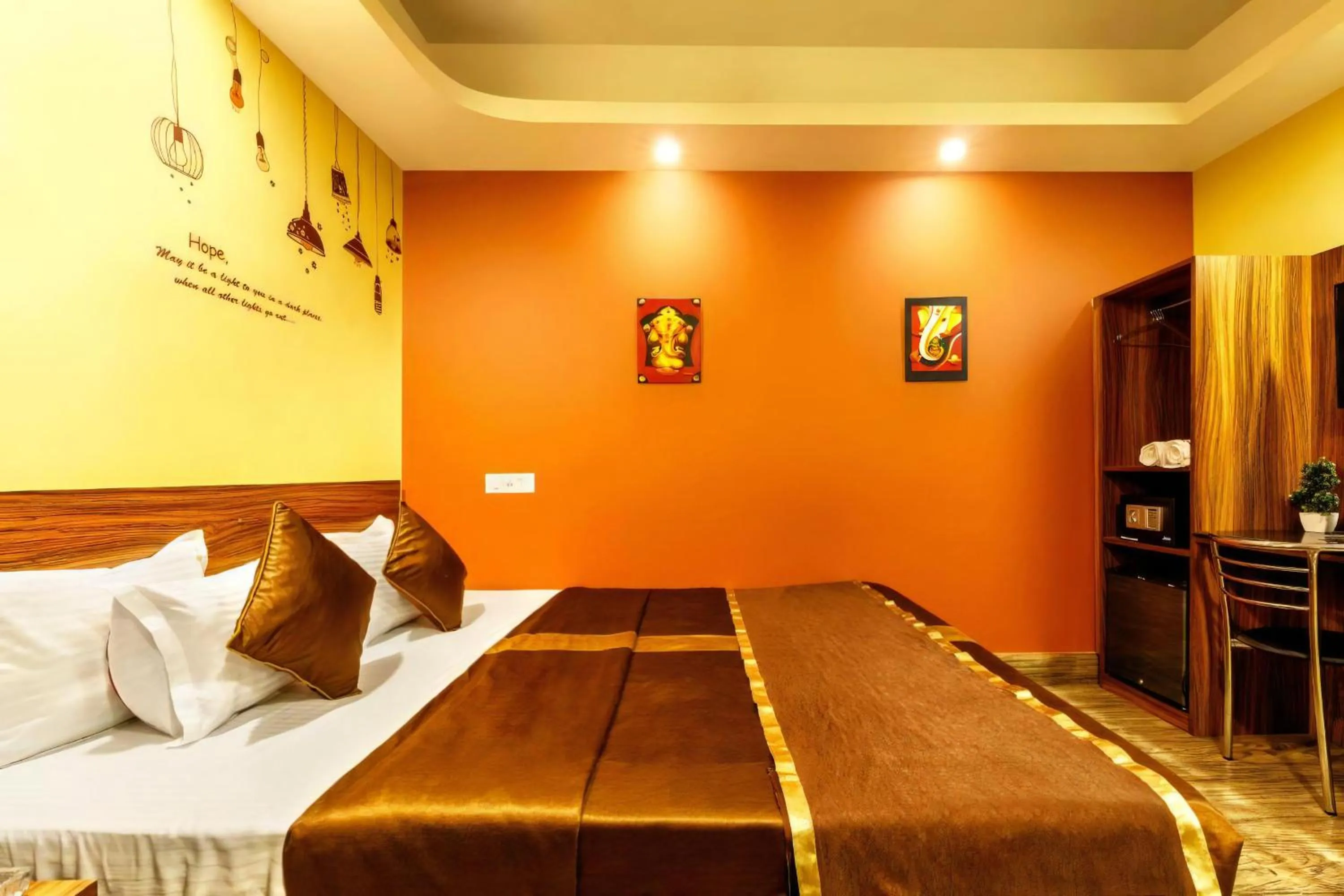 Bed in The Silverline Hotel