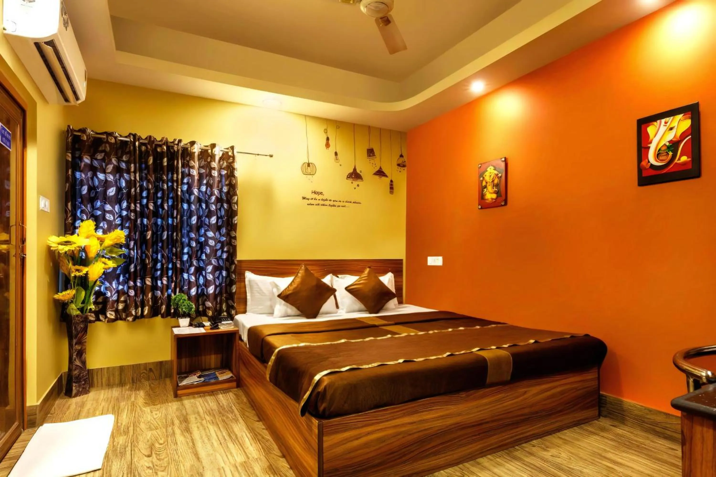 Bed in The Silverline Hotel