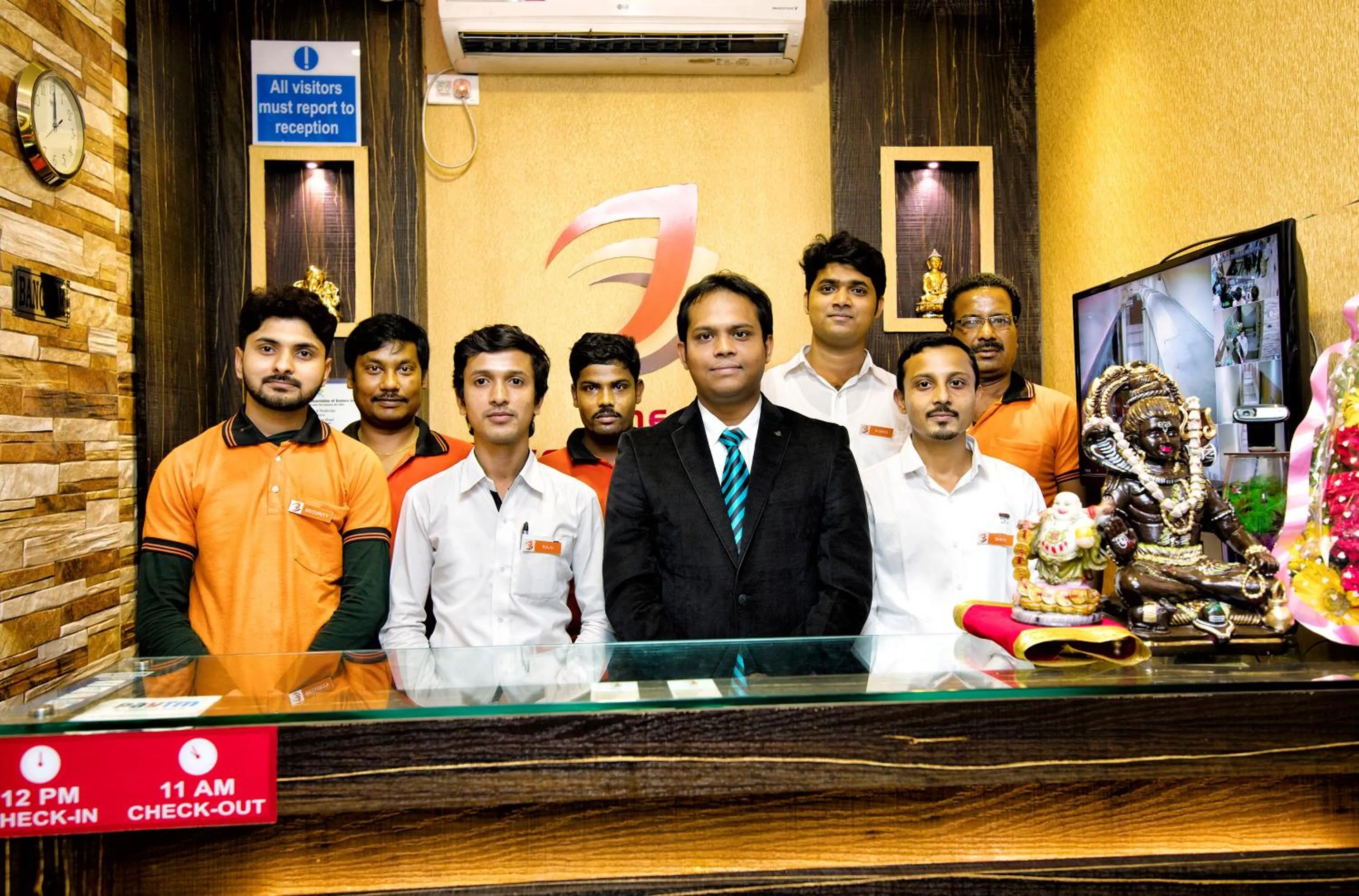 Staff in The Silverline Hotel