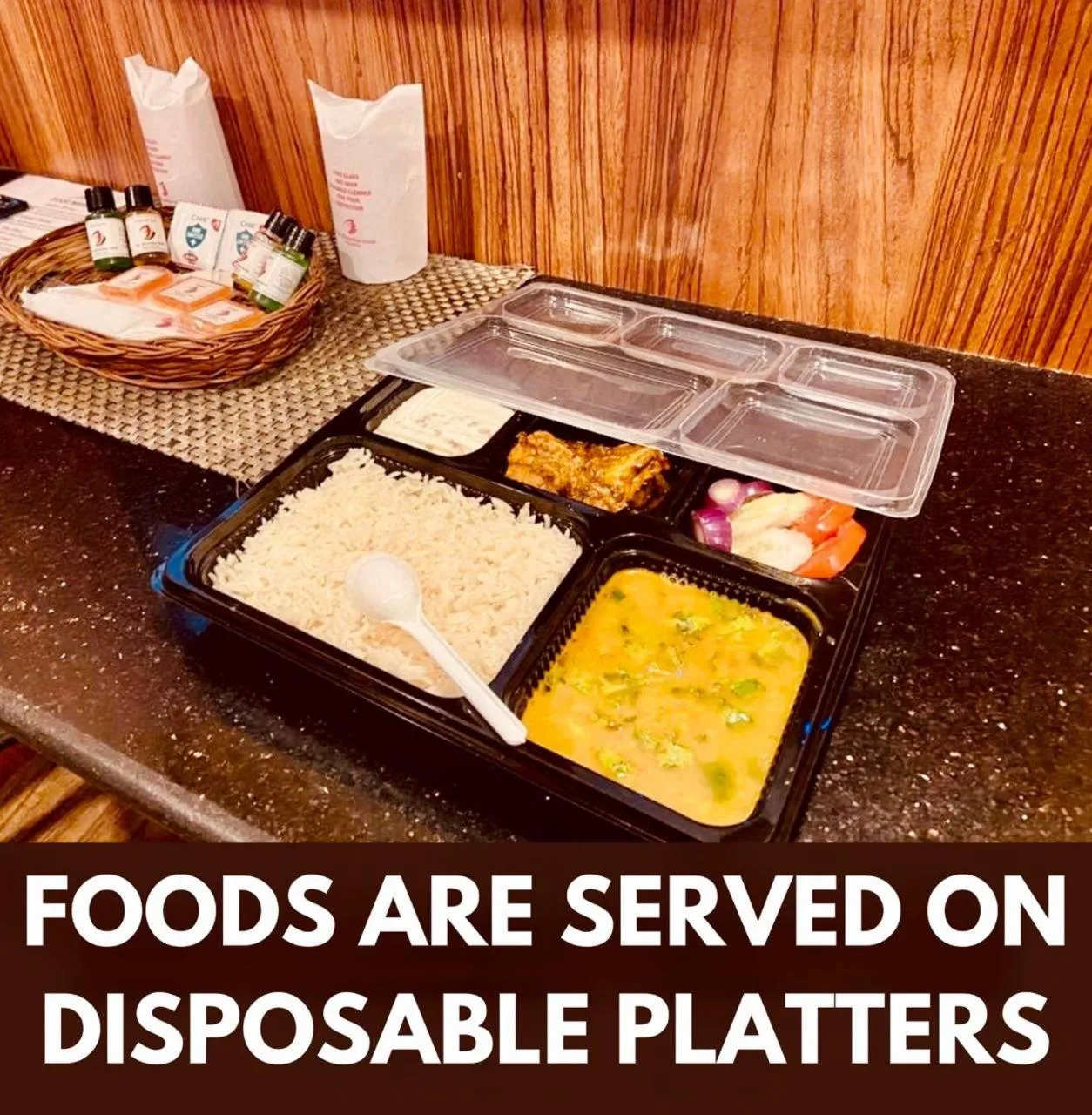 Food and drinks in The Silverline Hotel