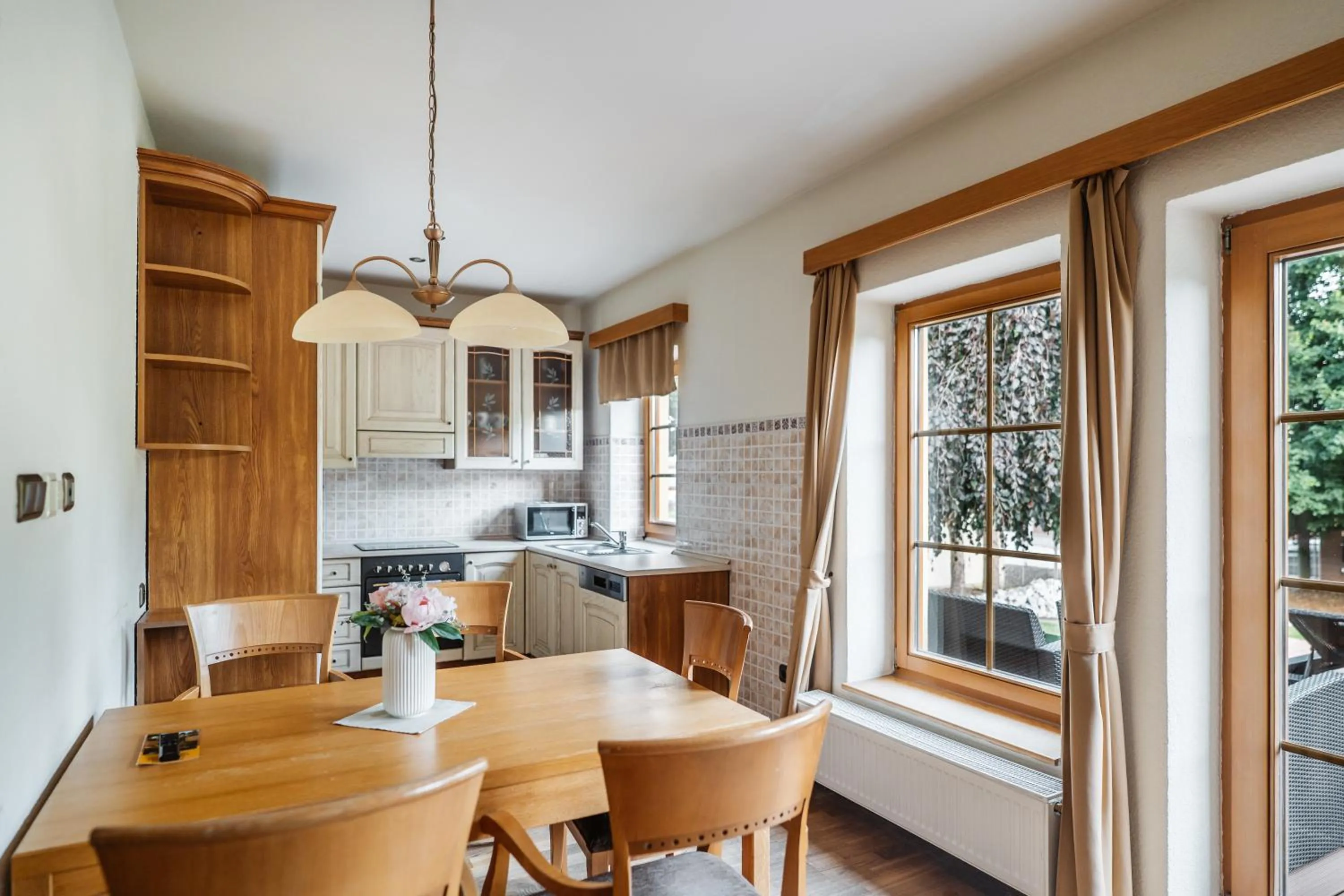 kitchen in Hotel resort Lovecká bašta Strakonice