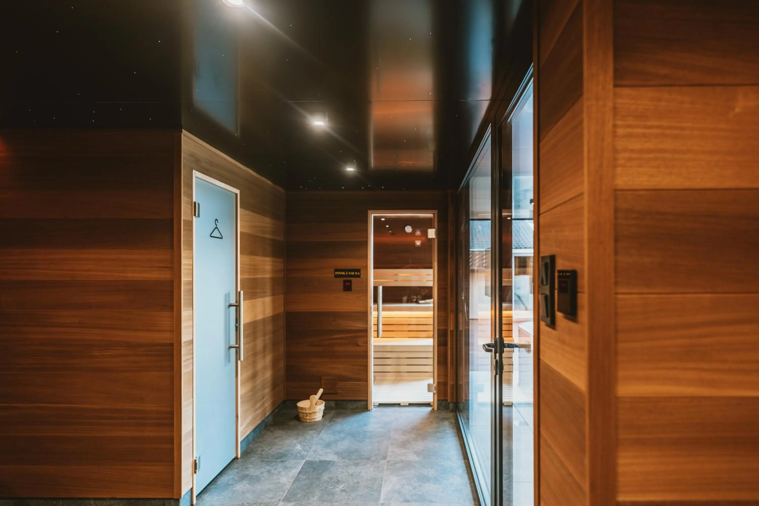 Sauna in Hotel resort Lovecká bašta Strakonice