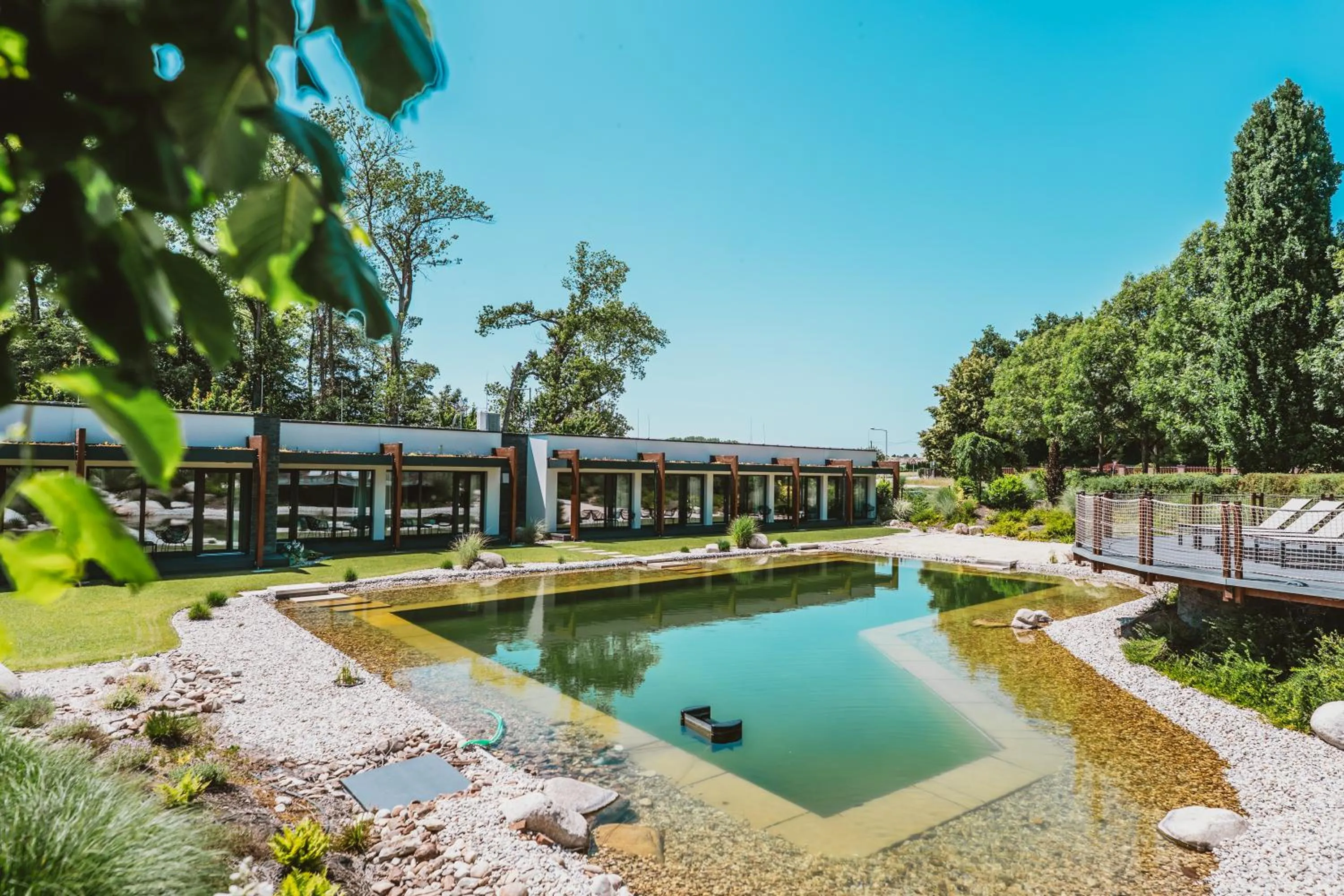 Garden view in Hotel resort Lovecká bašta Strakonice
