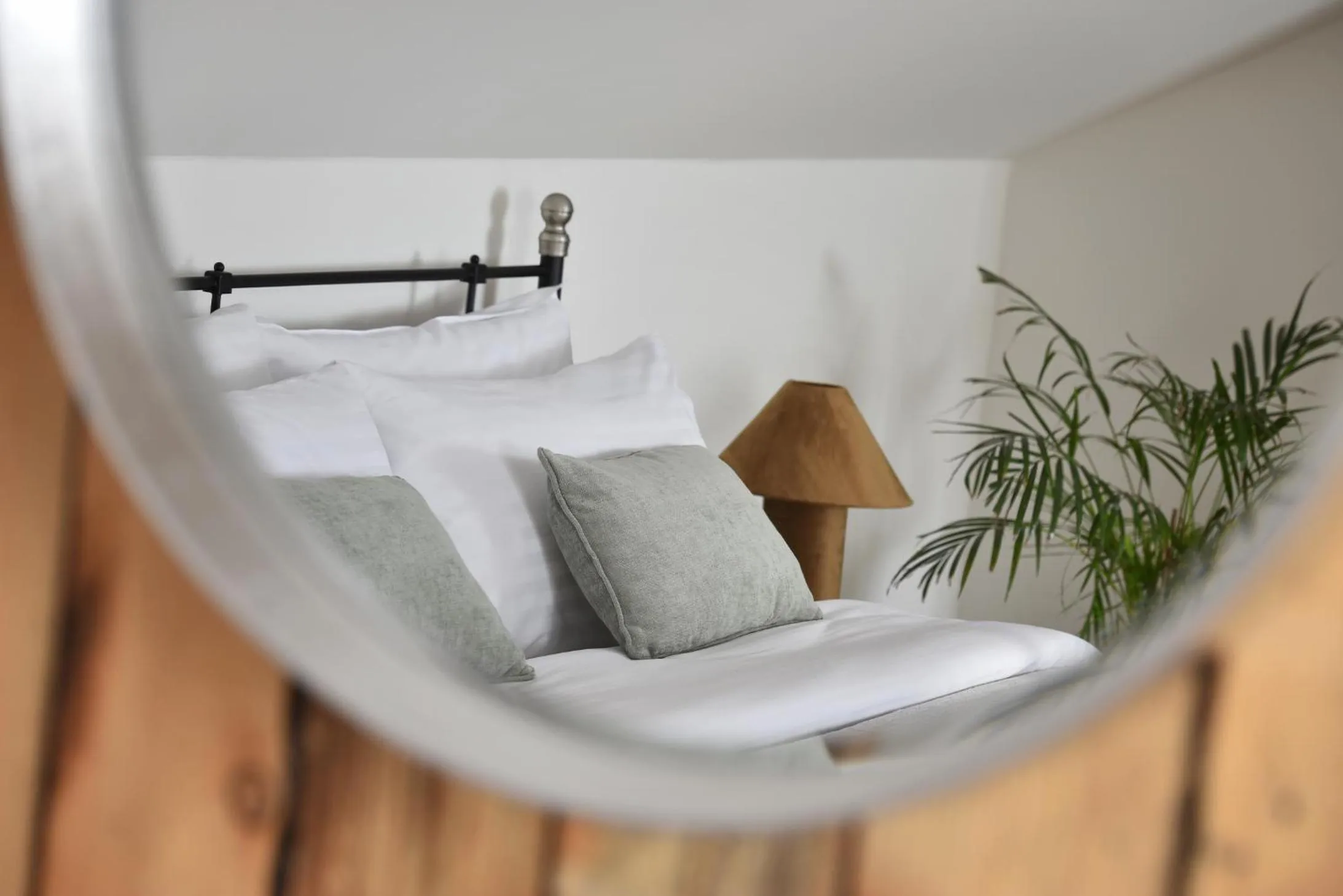 Decorative detail, Bed in U Šuterů Boutique Hotel