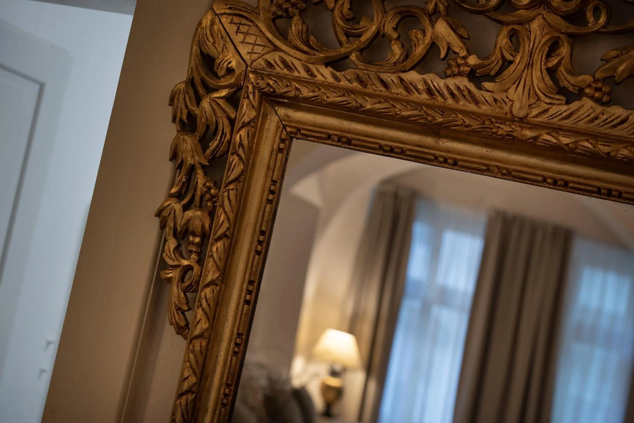 Decorative detail in U Šuterů Boutique Hotel