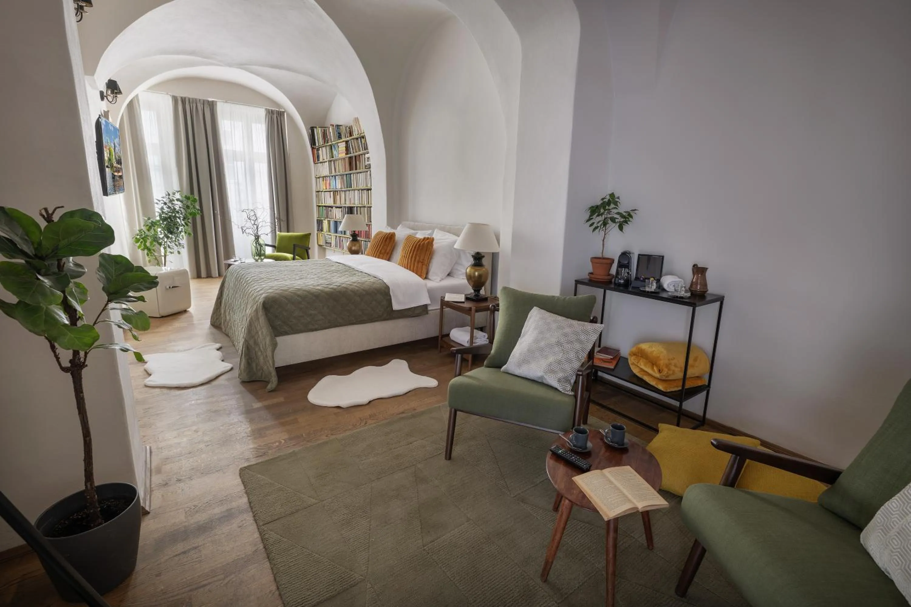 Bedroom, Bed in U Šuterů Boutique Hotel