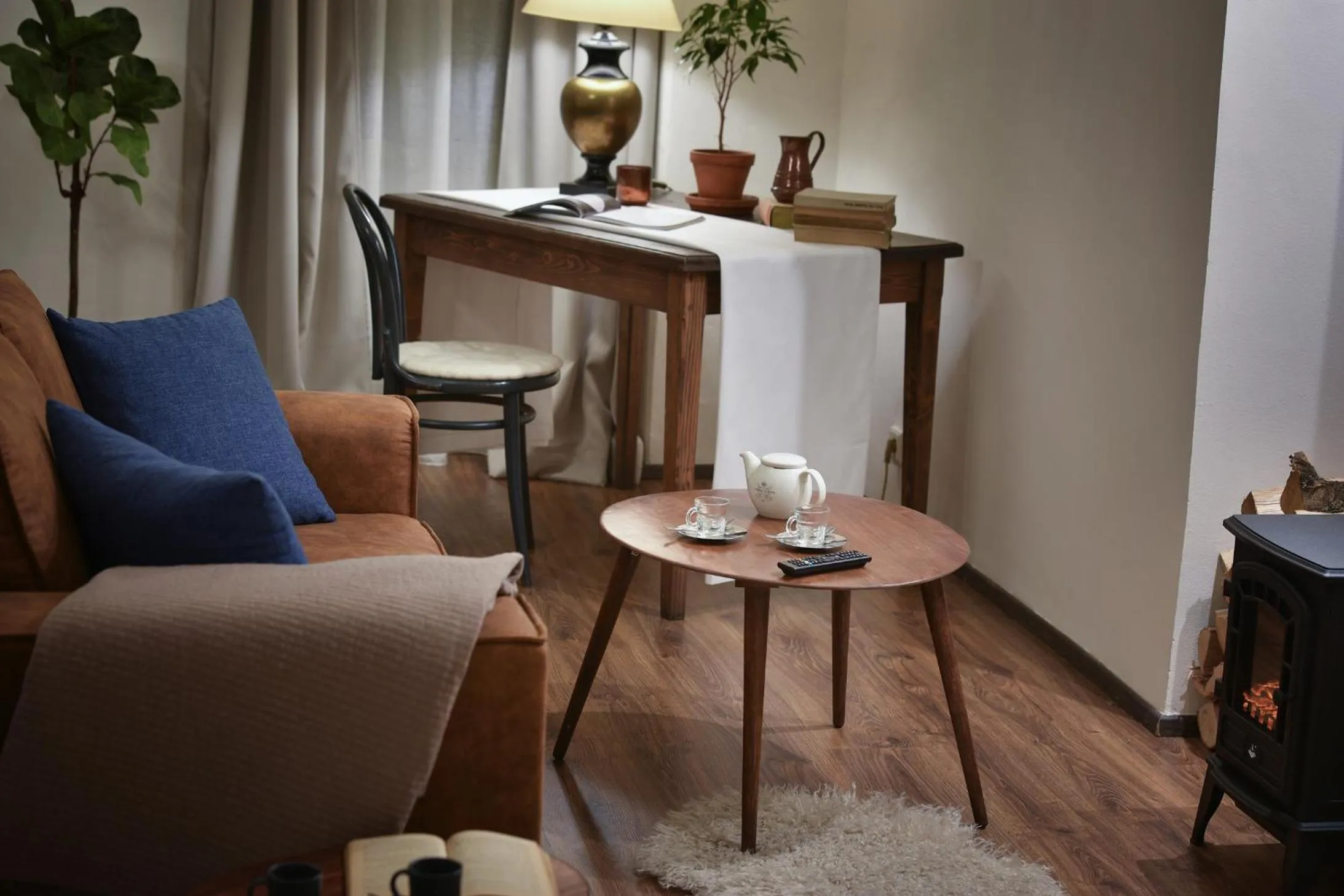 Seating area in U Šuterů Boutique Hotel