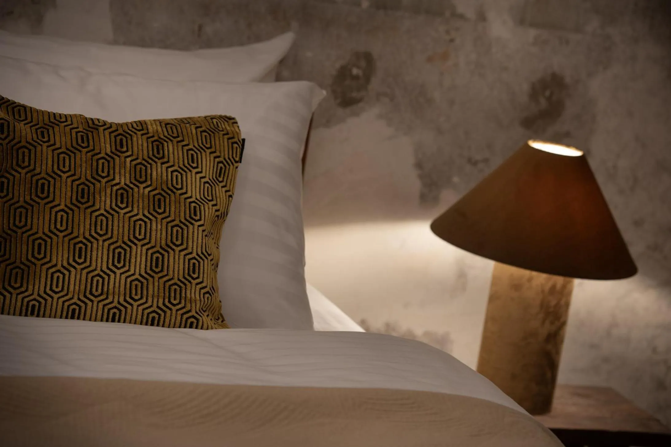 Decorative detail, Bed in U Šuterů Boutique Hotel