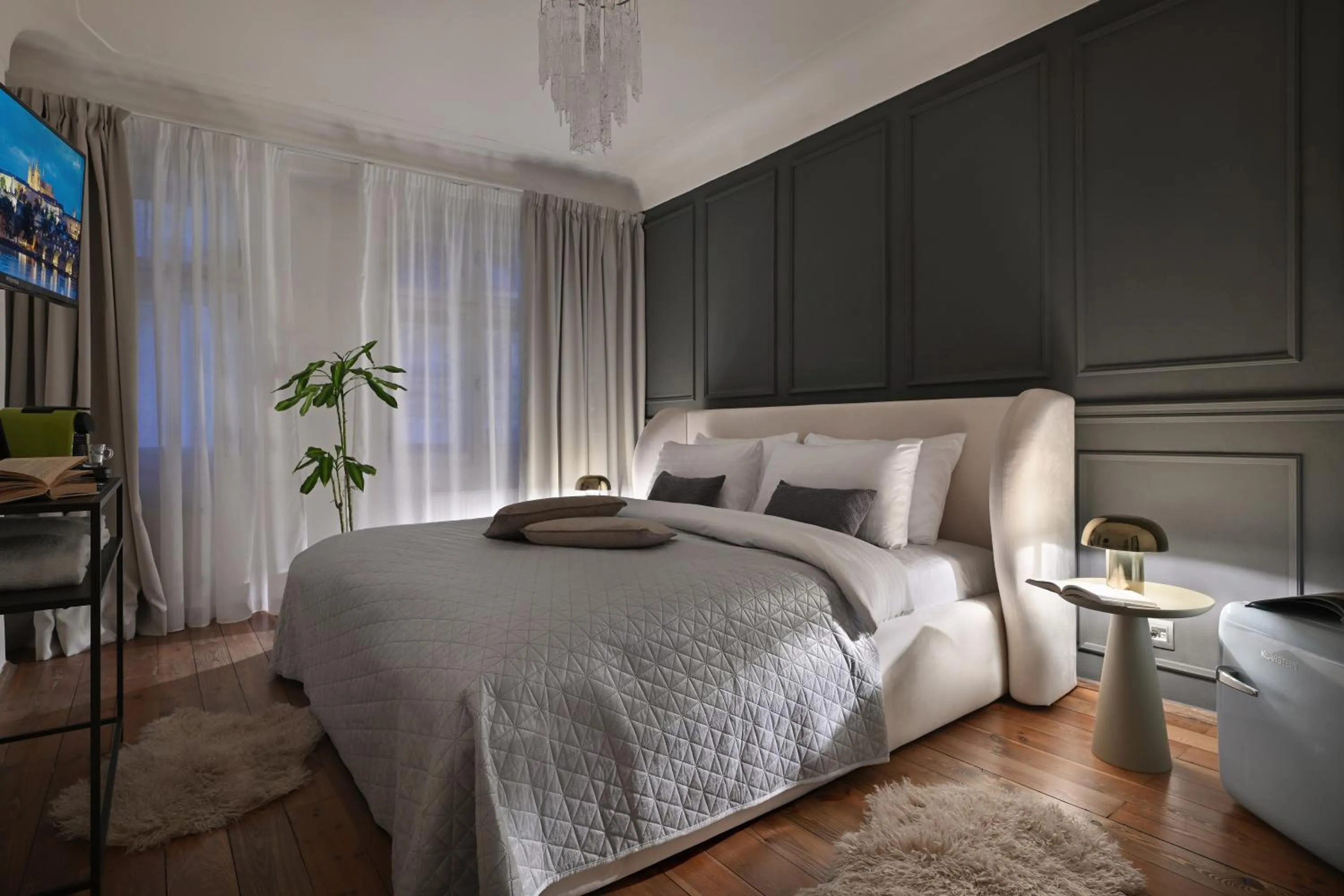 Bedroom, Bed in U Šuterů Boutique Hotel