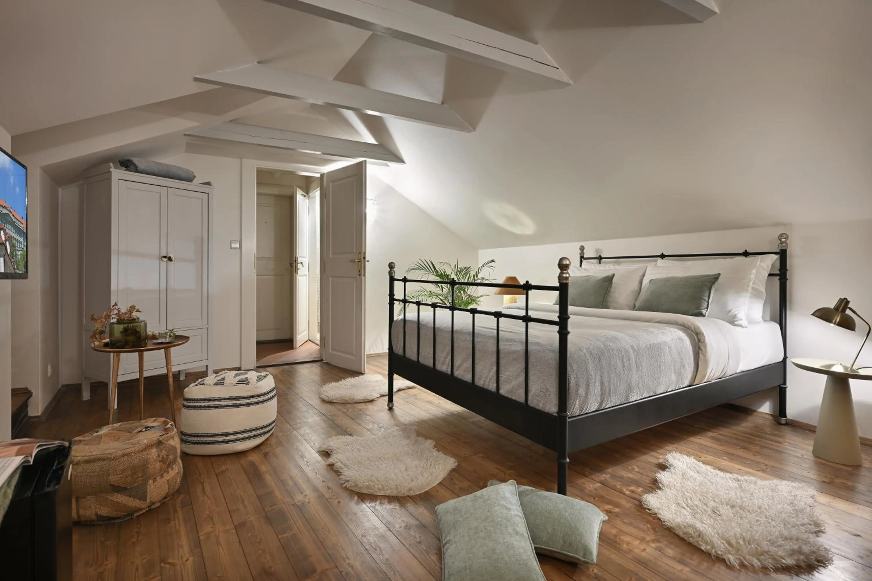 Bedroom, Bed in U Šuterů Boutique Hotel