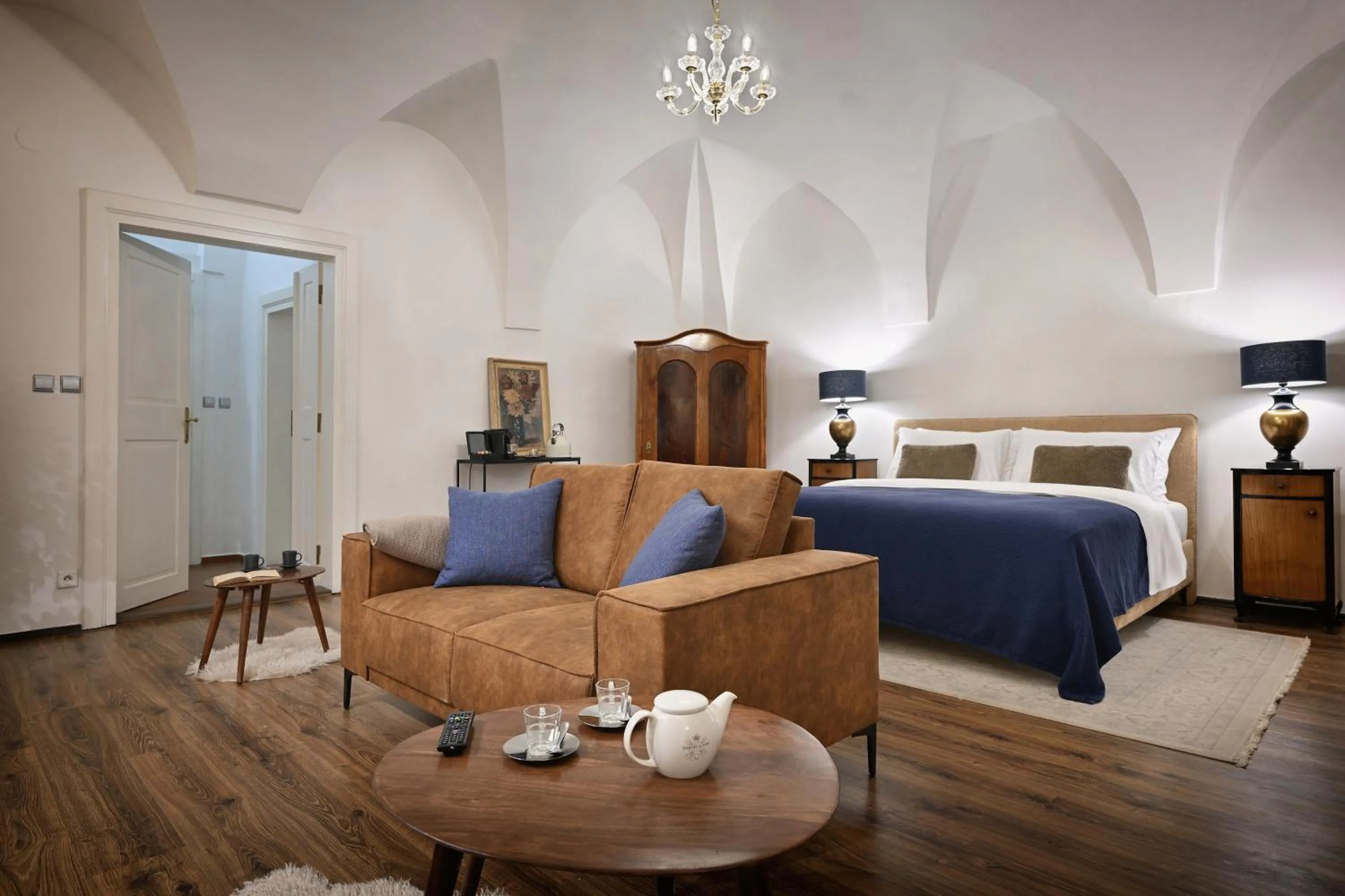 Photo of the whole room, Bed in U Šuterů Boutique Hotel