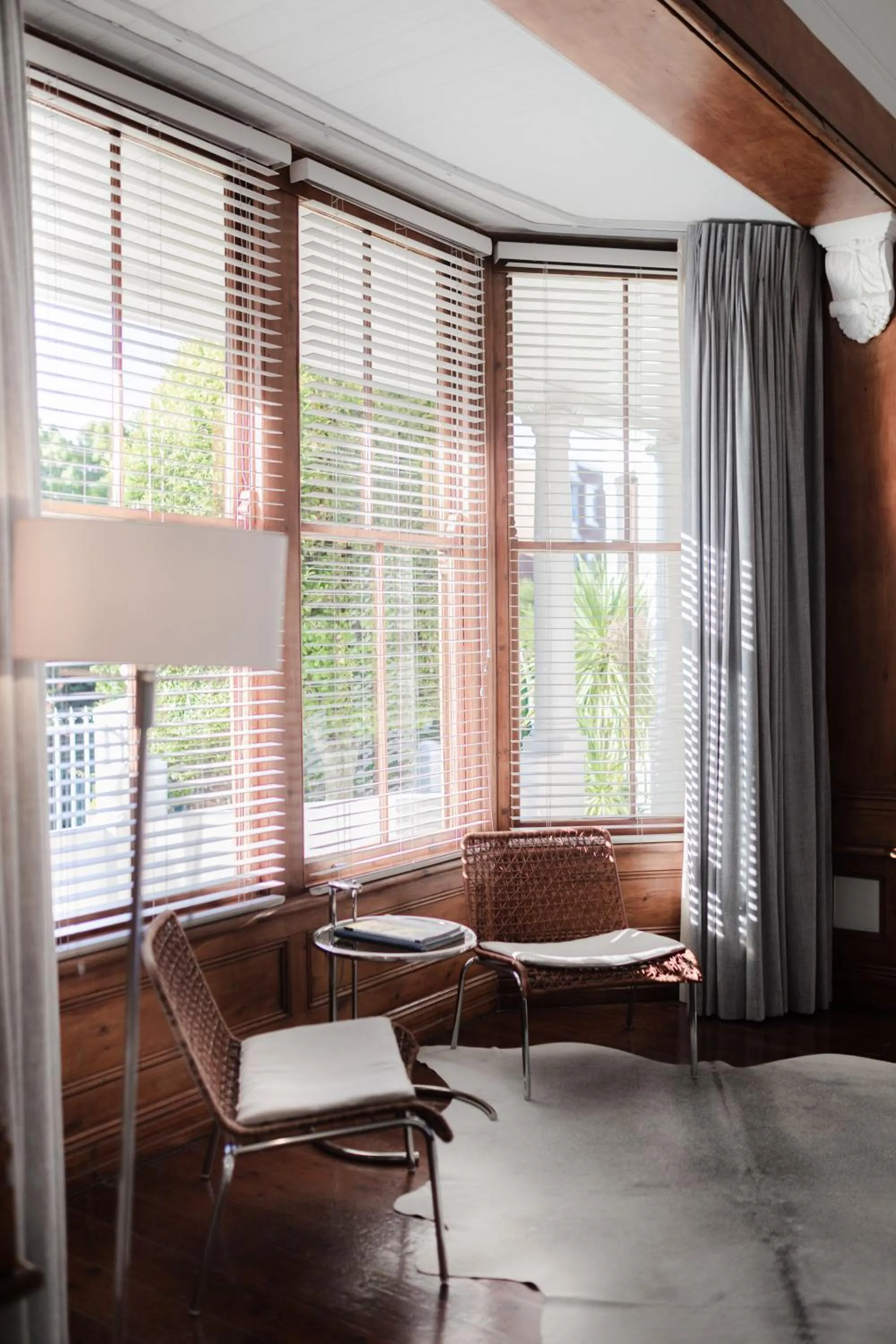 Seating area in Cape Diem Lodge