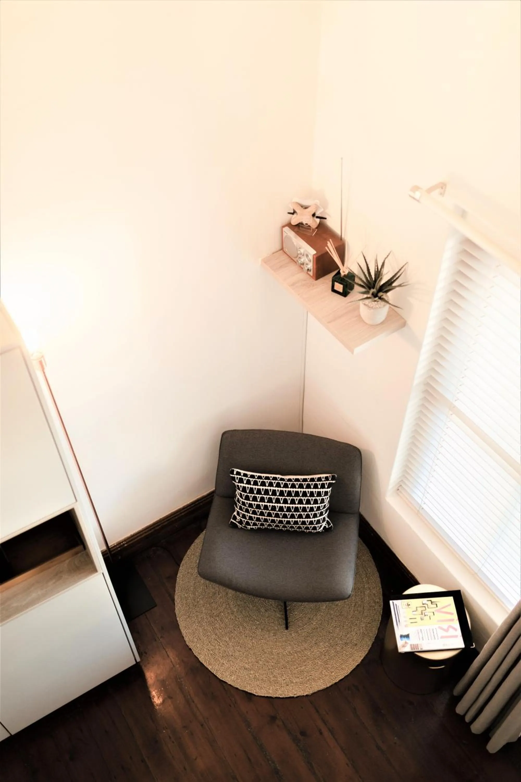 Seating area in Cape Diem Lodge