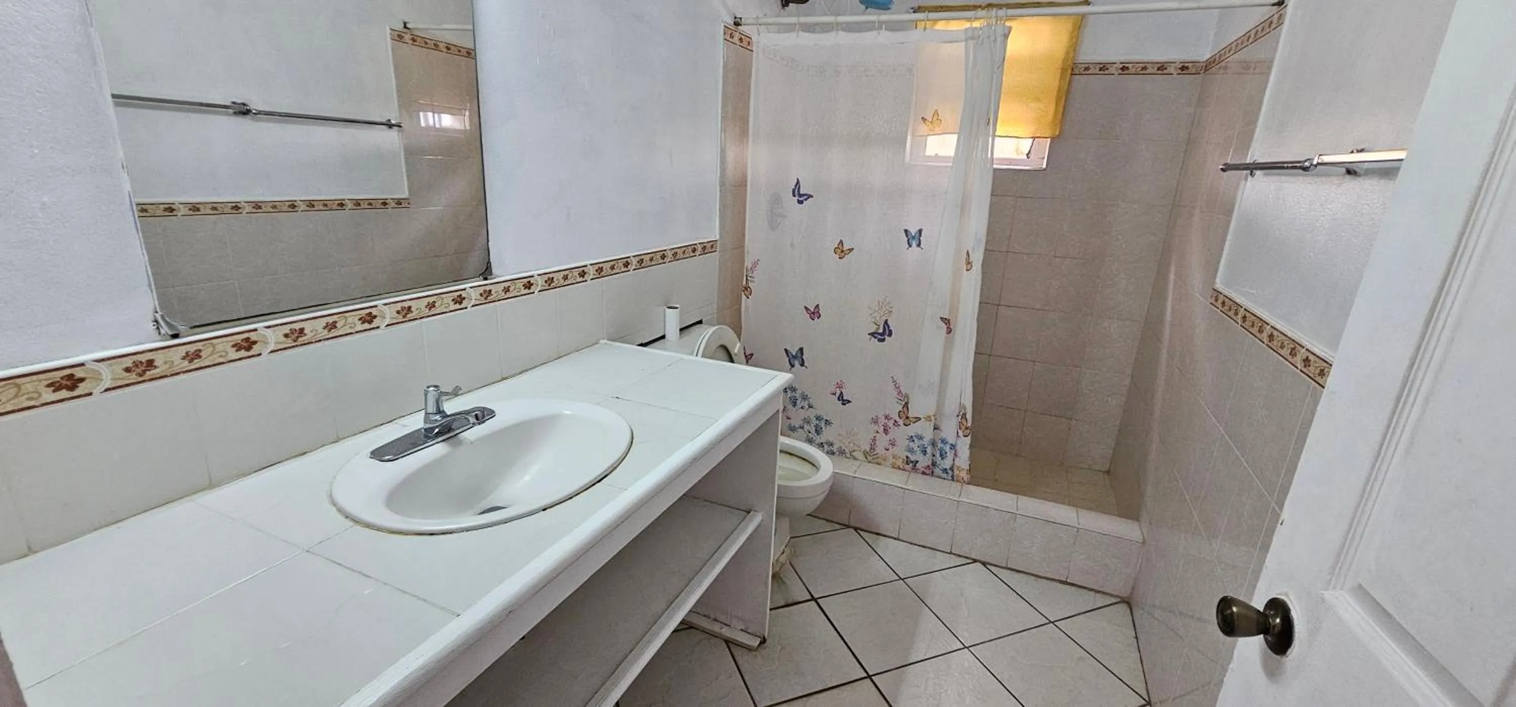 Shower in Wavecrest Suites