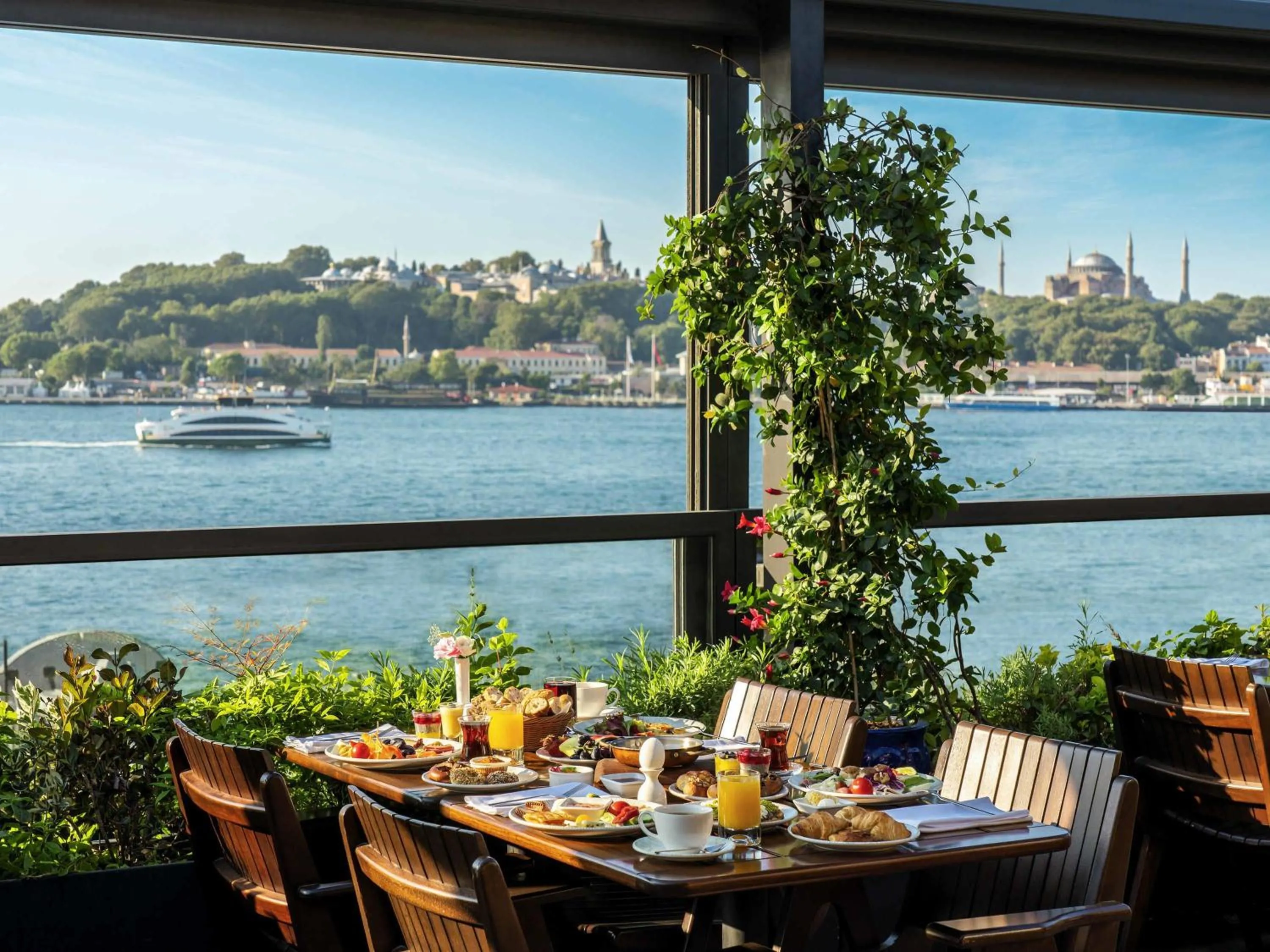 Breakfast in Novotel Istanbul Bosphorus Hotel