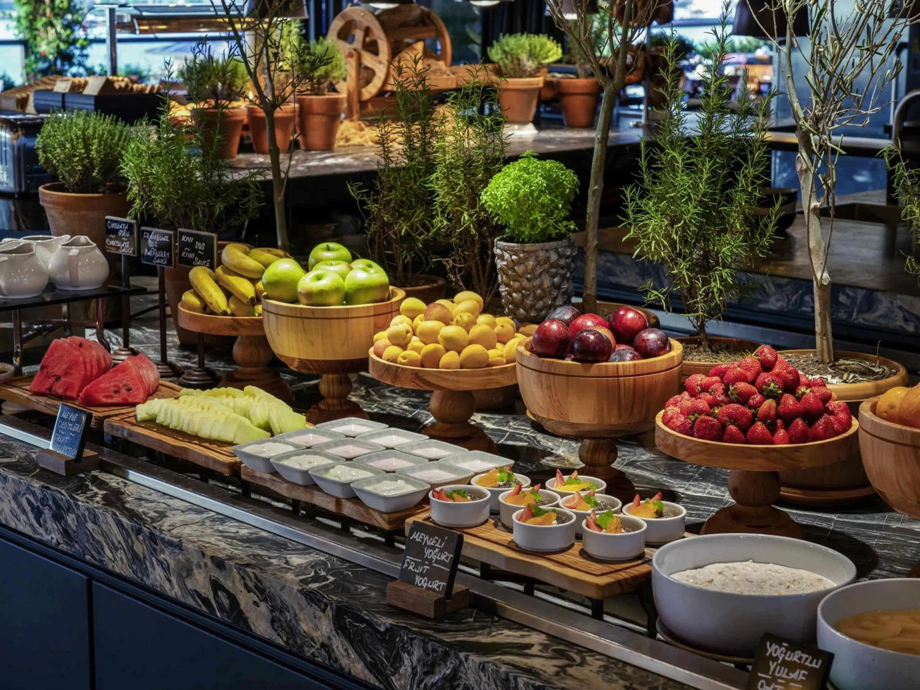 Breakfast in Novotel Istanbul Bosphorus Hotel