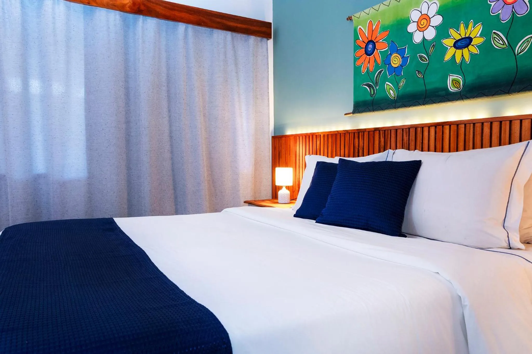 Bed in Hotel Village Enseada