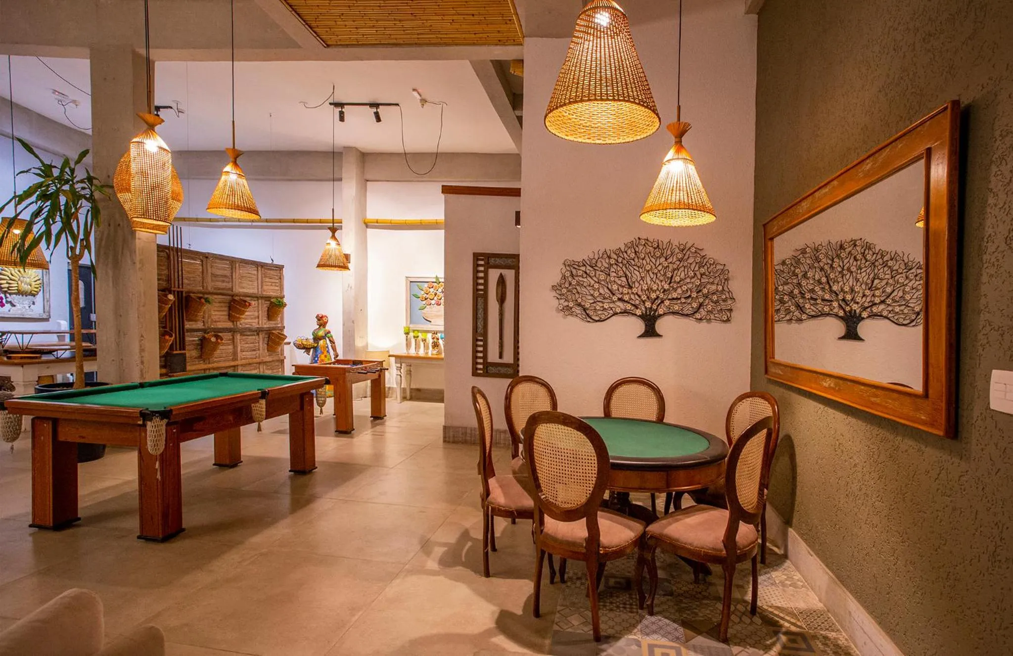 Game Room in Hotel Village Enseada