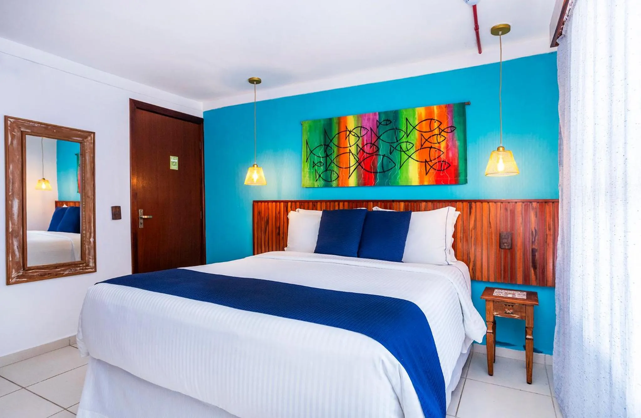 Bed in Hotel Village Enseada