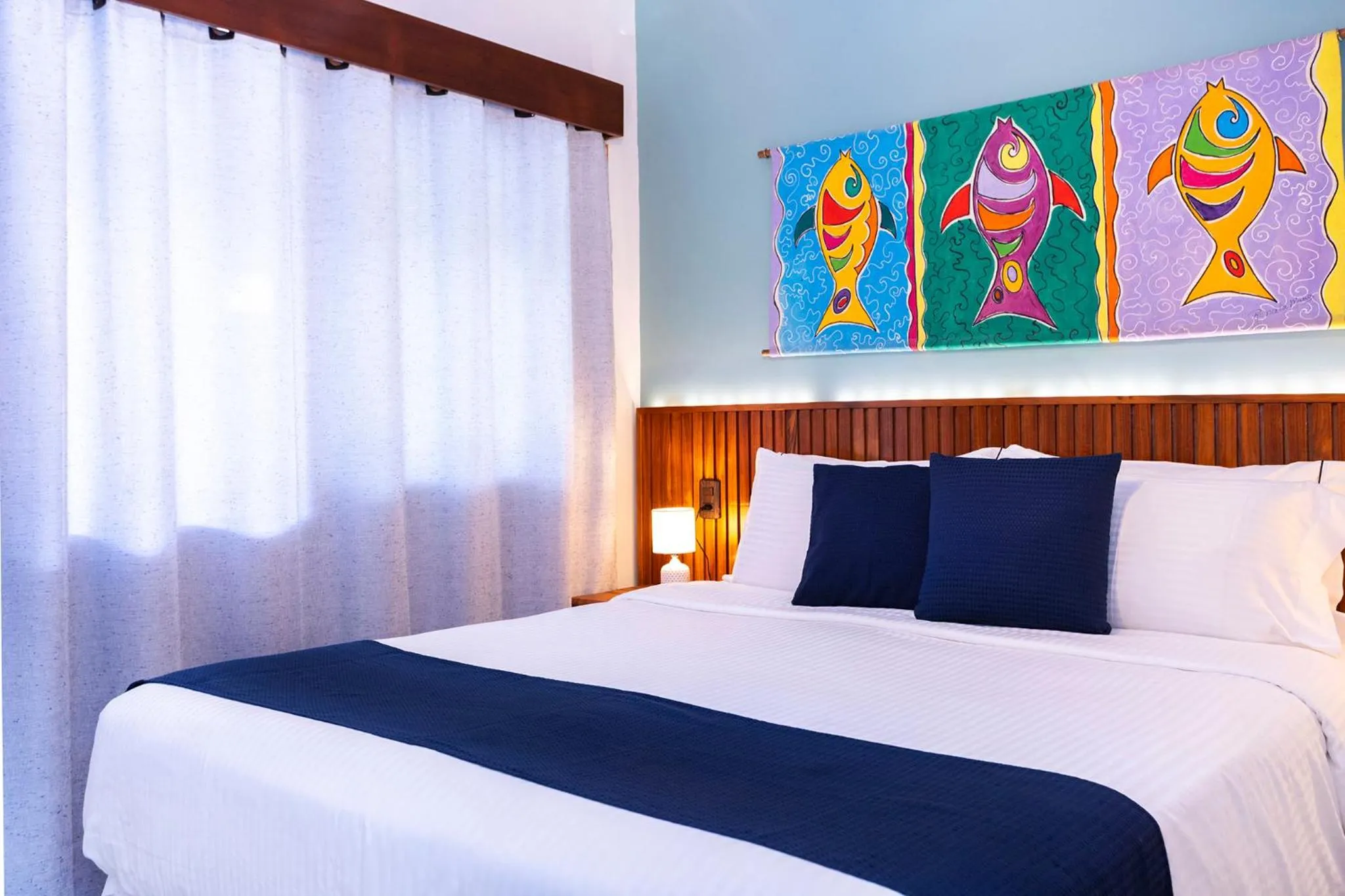 Bed in Hotel Village Enseada