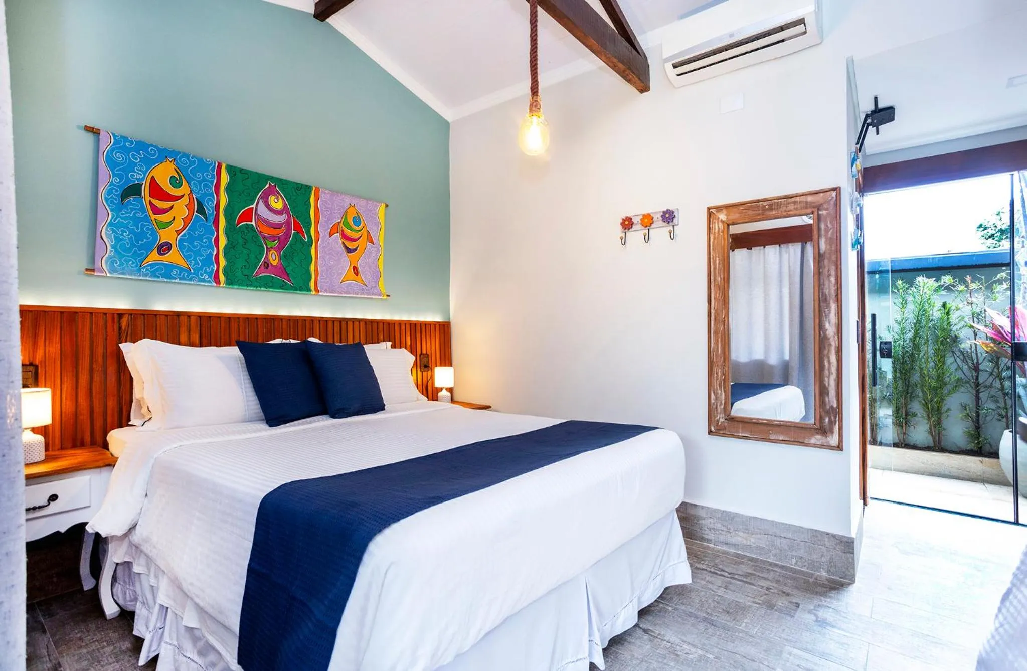 Bed in Hotel Village Enseada