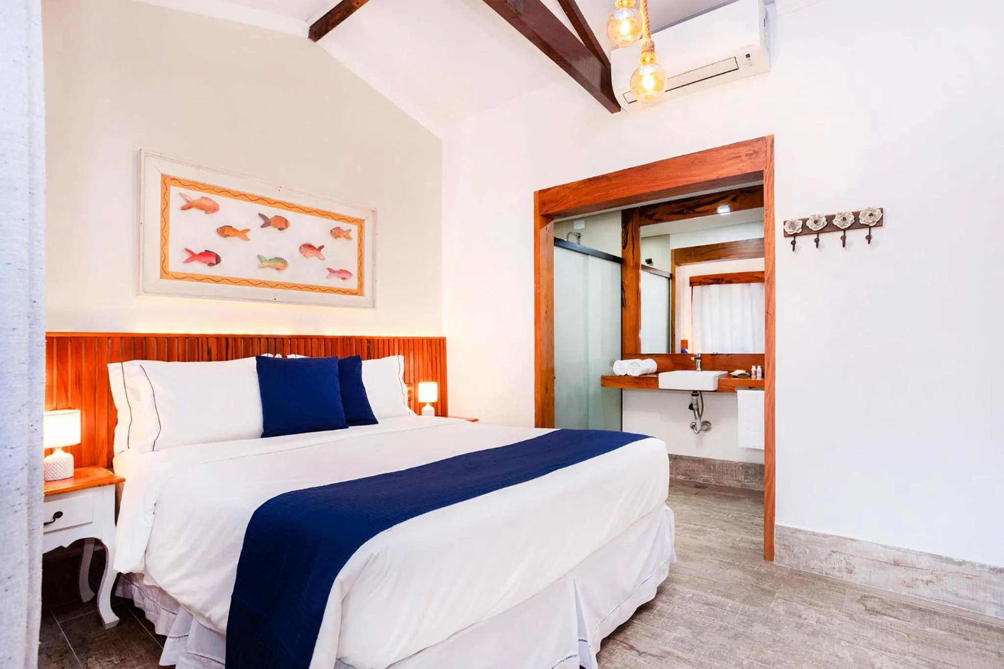 Bed in Hotel Village Enseada