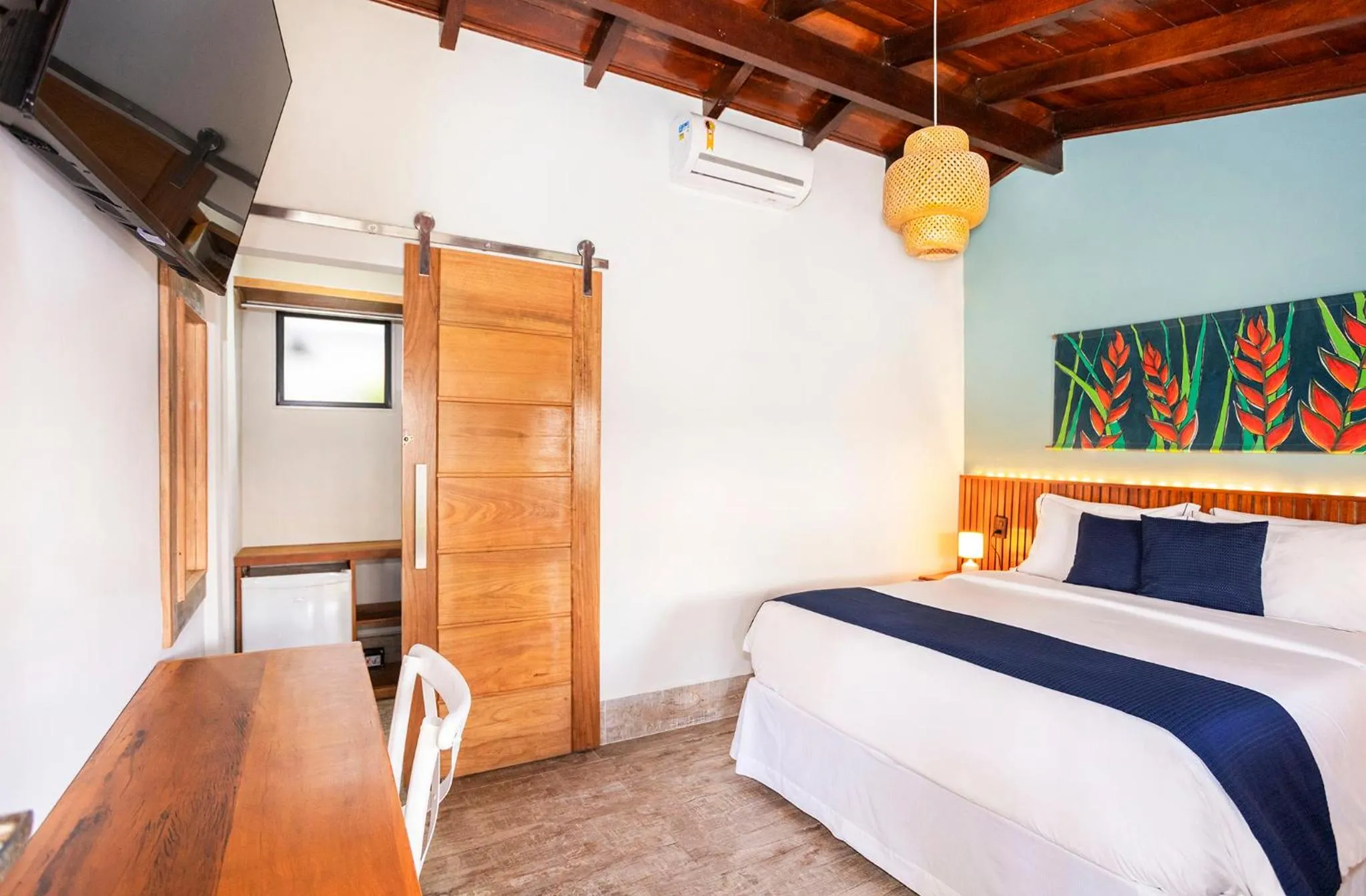 Bed in Hotel Village Enseada