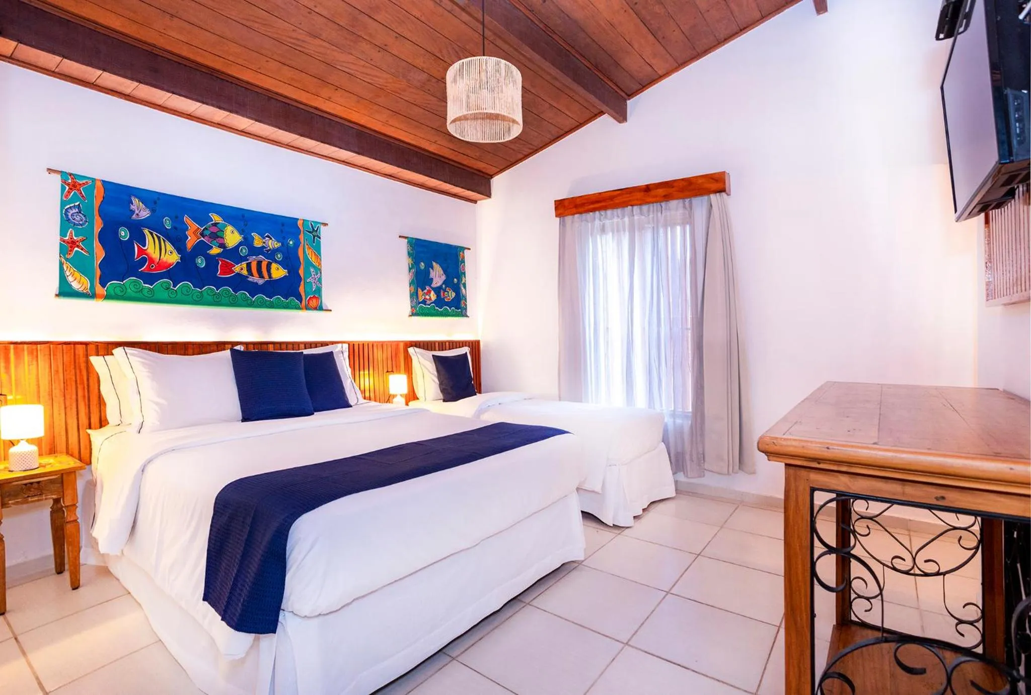 Bed in Hotel Village Enseada