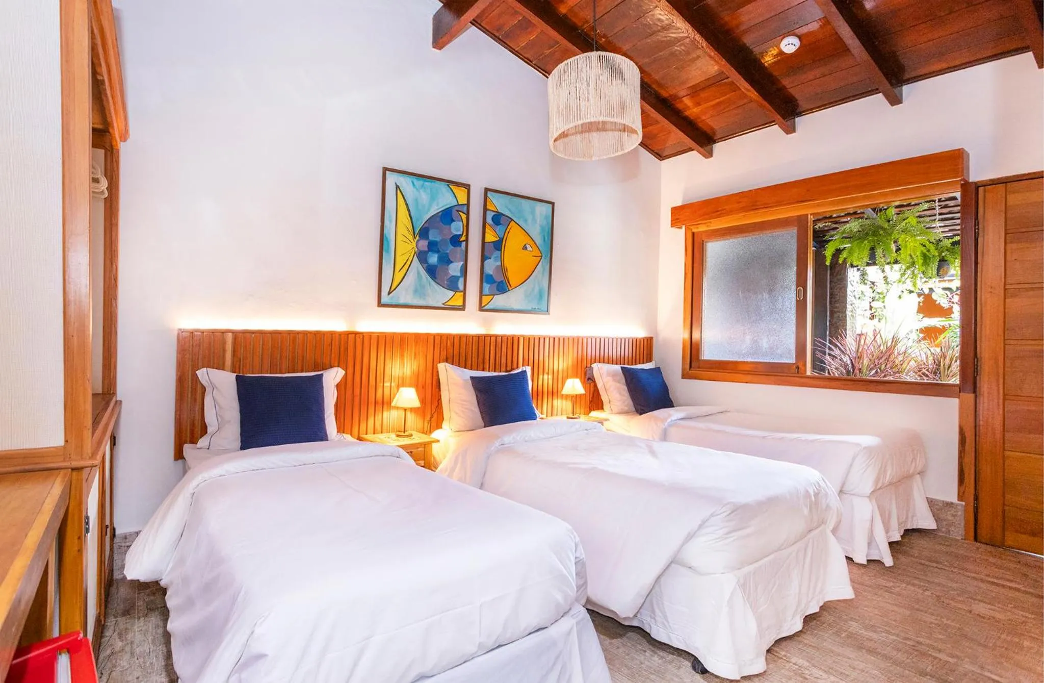 Bed in Hotel Village Enseada