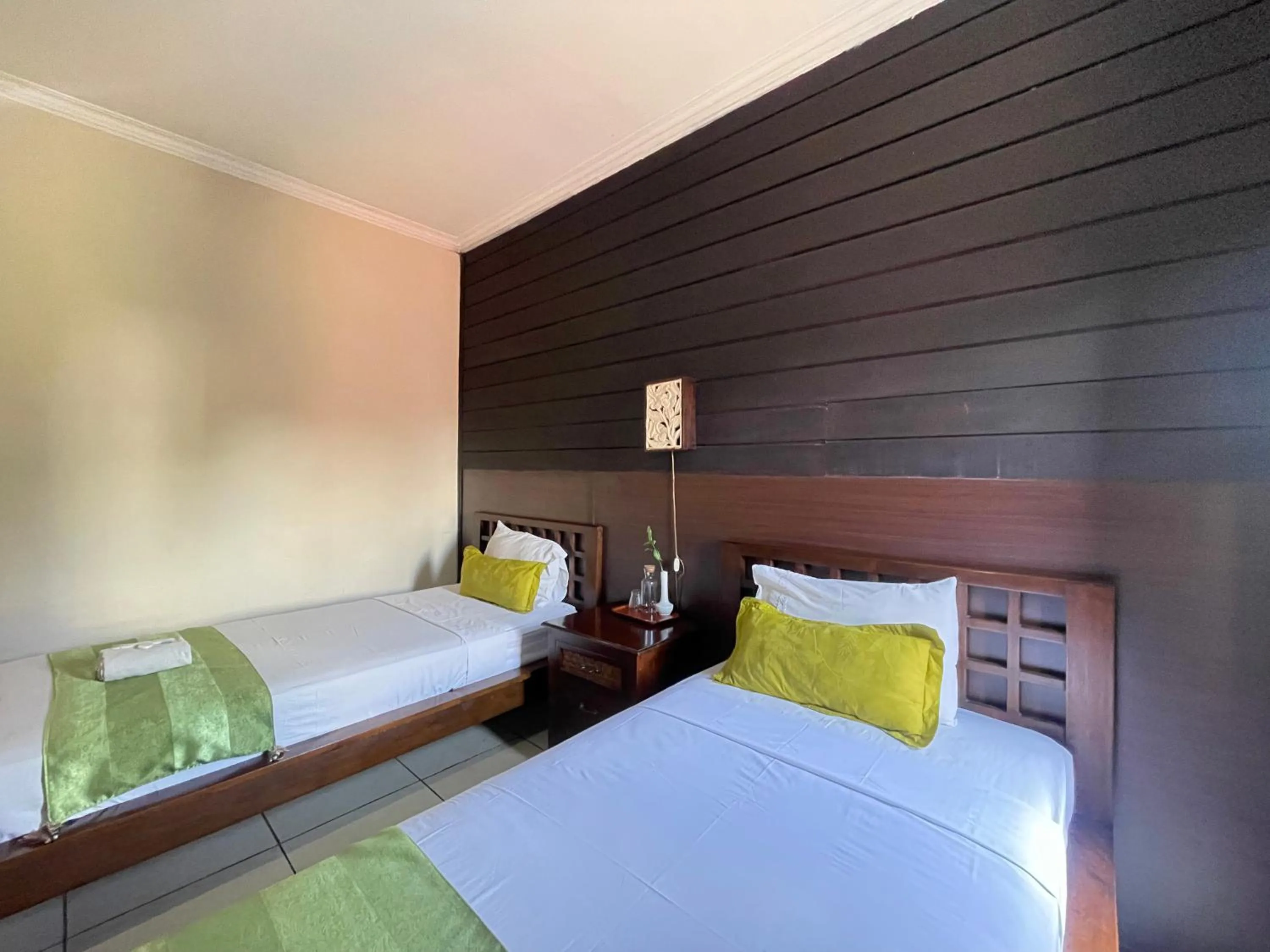 Bed in Klungkung Tower Hotel