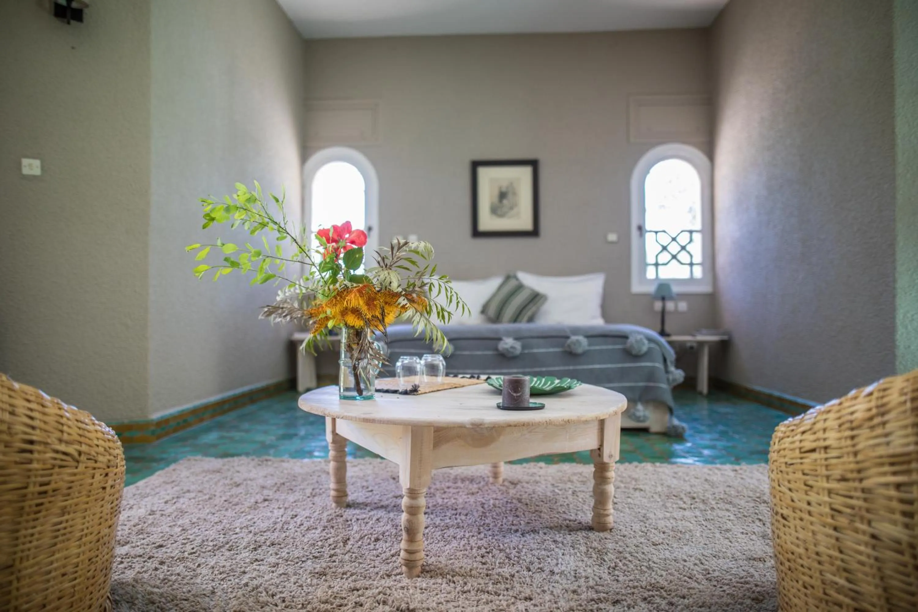Bedroom in La Vie En Rose - Horses & Dogs House