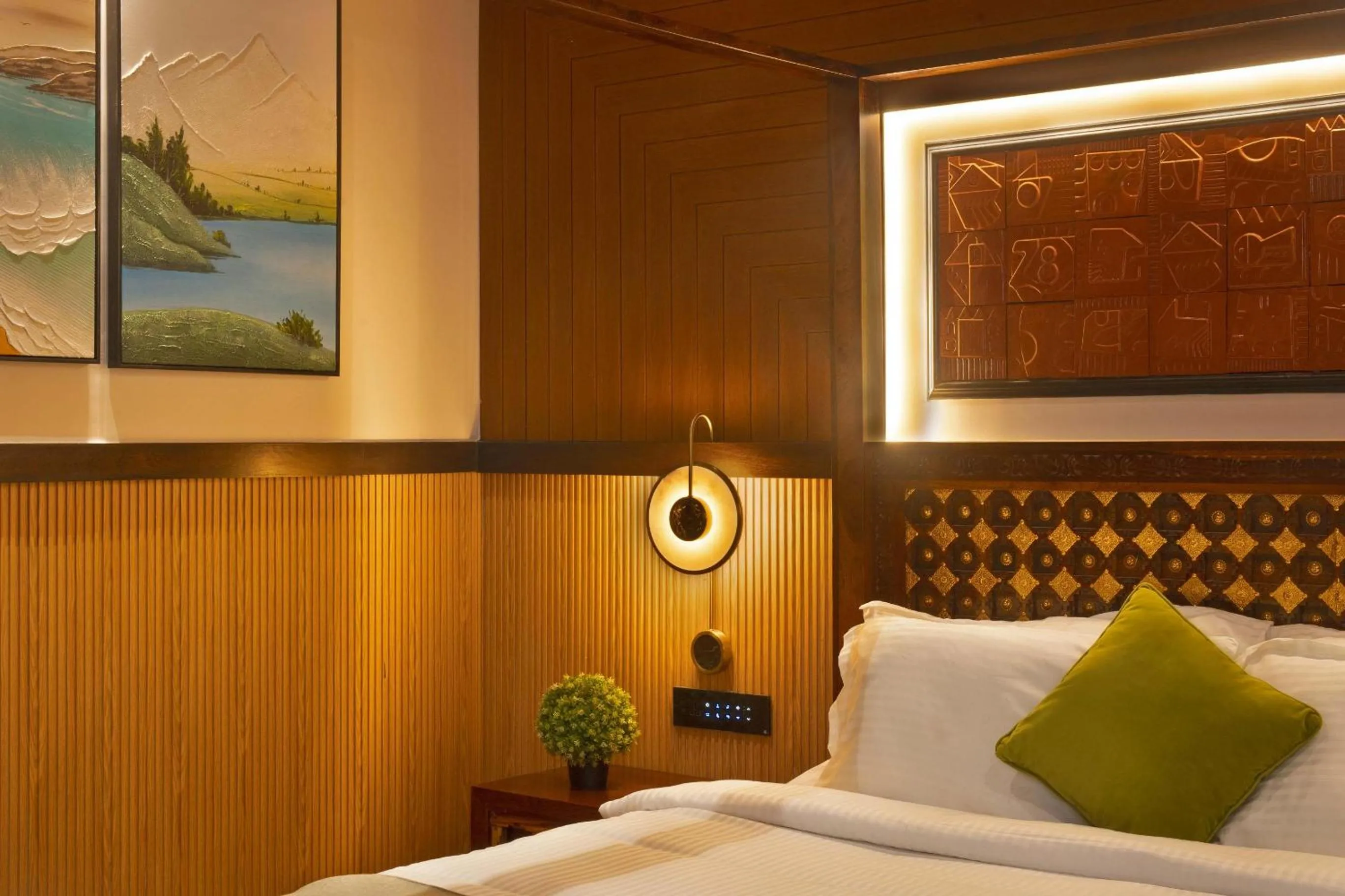 Bed in Coral Reef Resort & Spa, Havelock