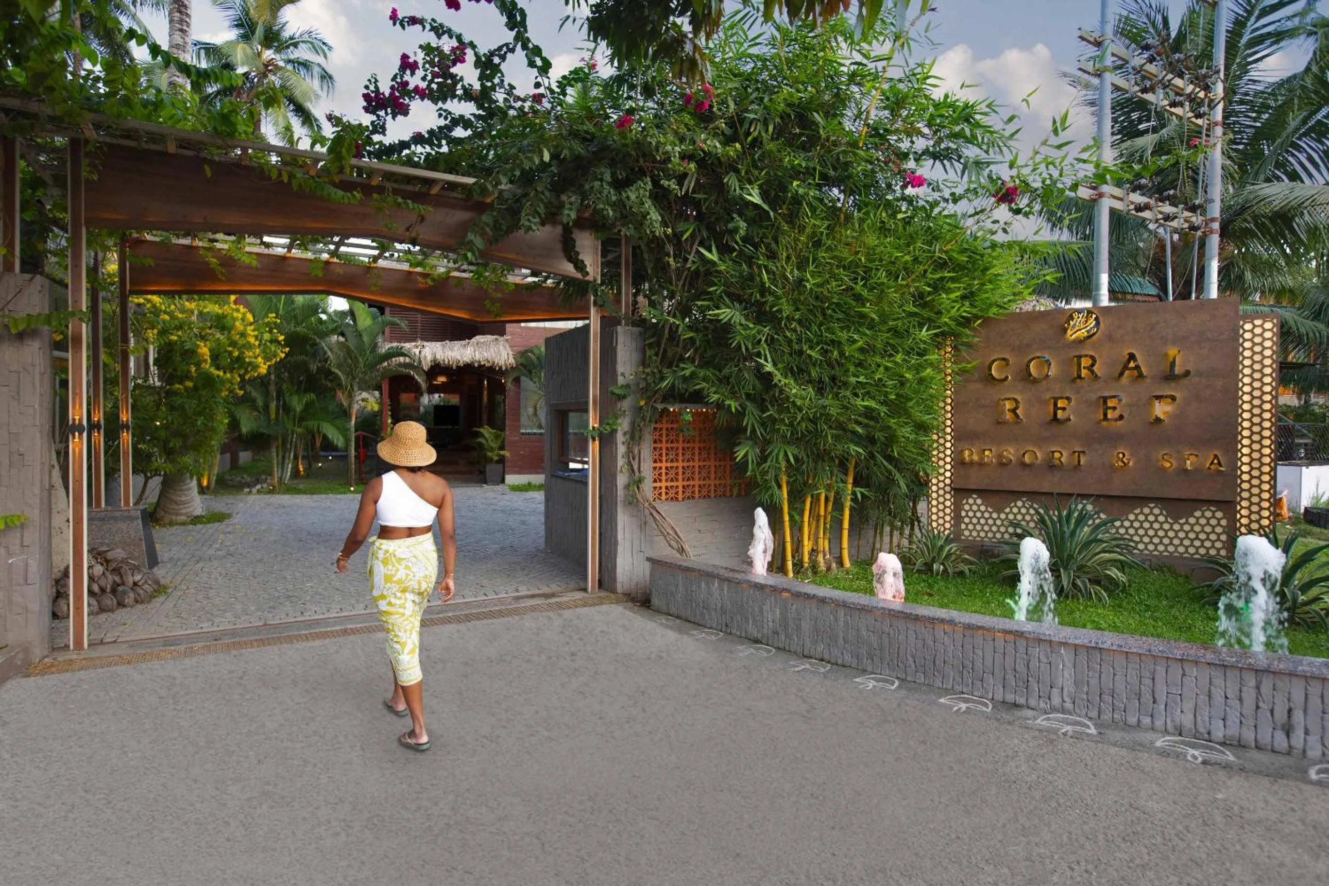 Facade/entrance in Coral Reef Resort & Spa, Havelock