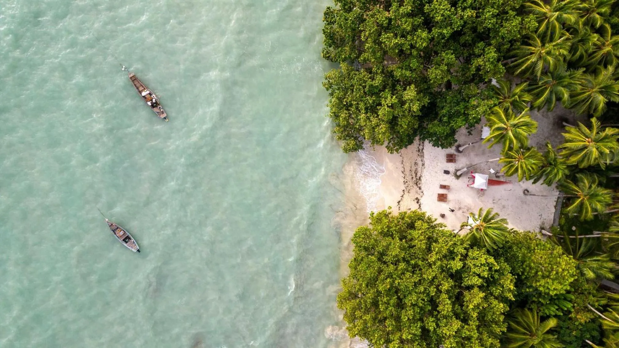 Sea view in Coral Reef Resort & Spa, Havelock