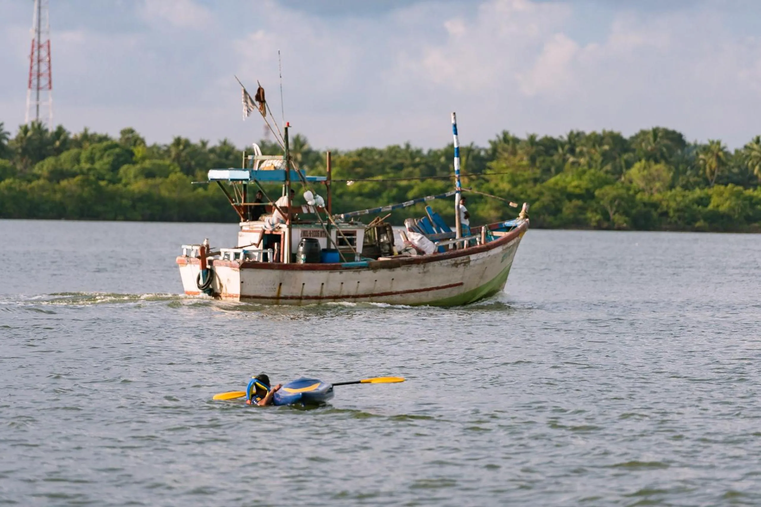 Canoeing in The Cove Pasikuda - Eco Resort