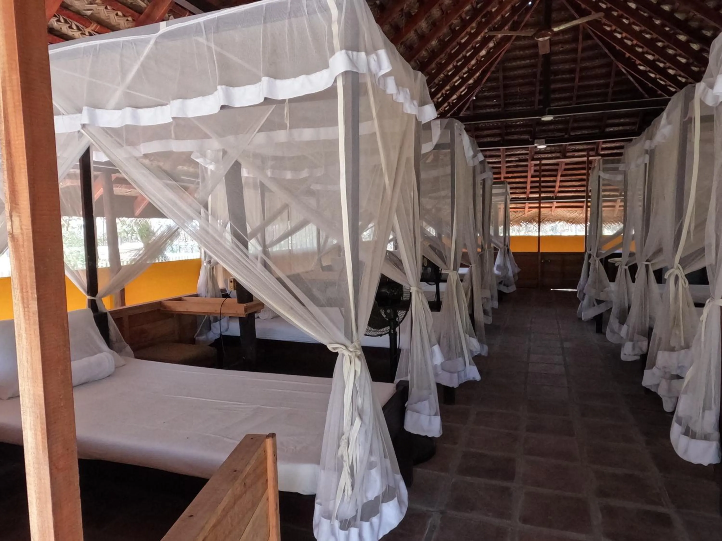 Bed in The Cove Pasikuda - Eco Resort