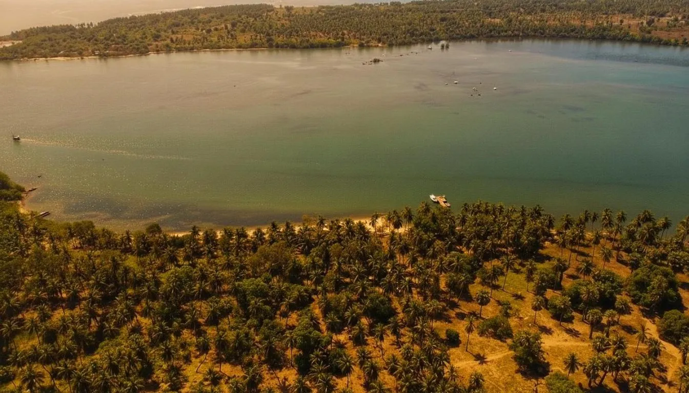 Lake view in The Cove Pasikuda - Eco Resort