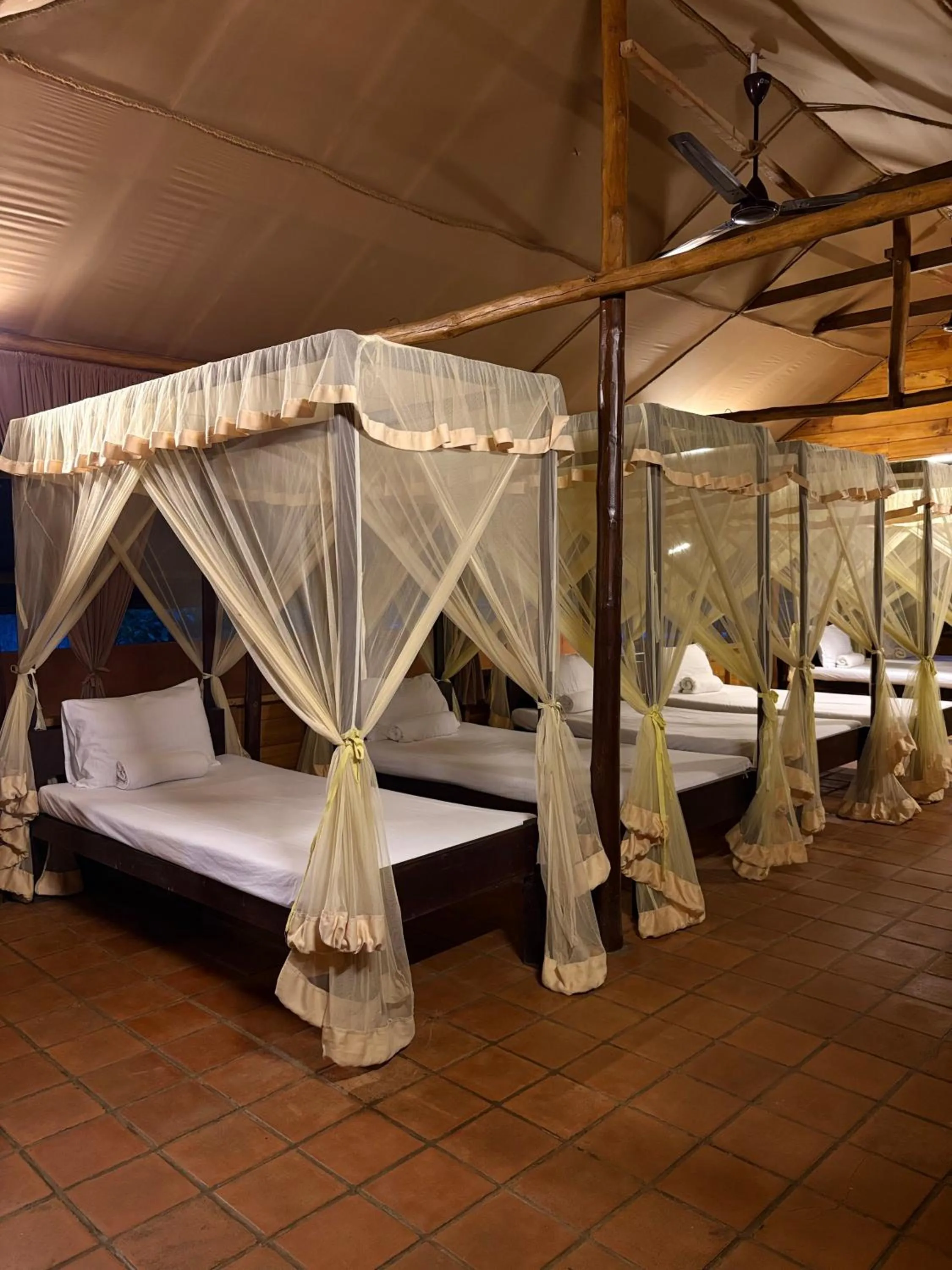 Bed in The Cove Pasikuda - Eco Resort