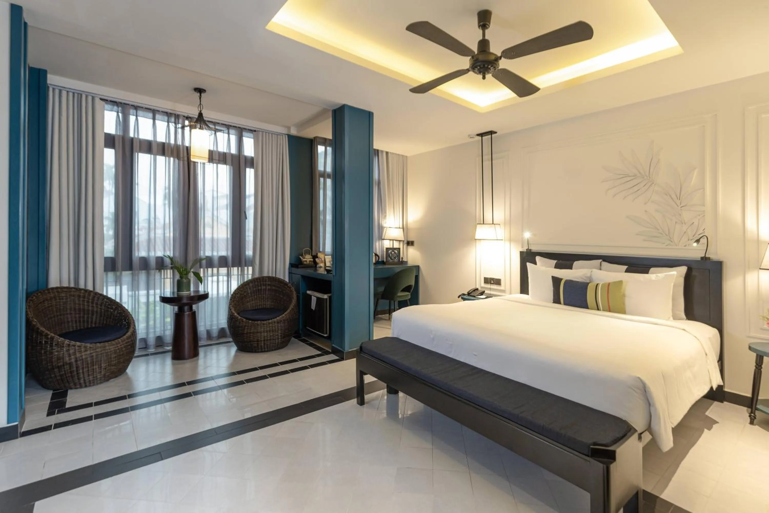 View (from property/room), Bed in Maison Vy Hotel Hội An